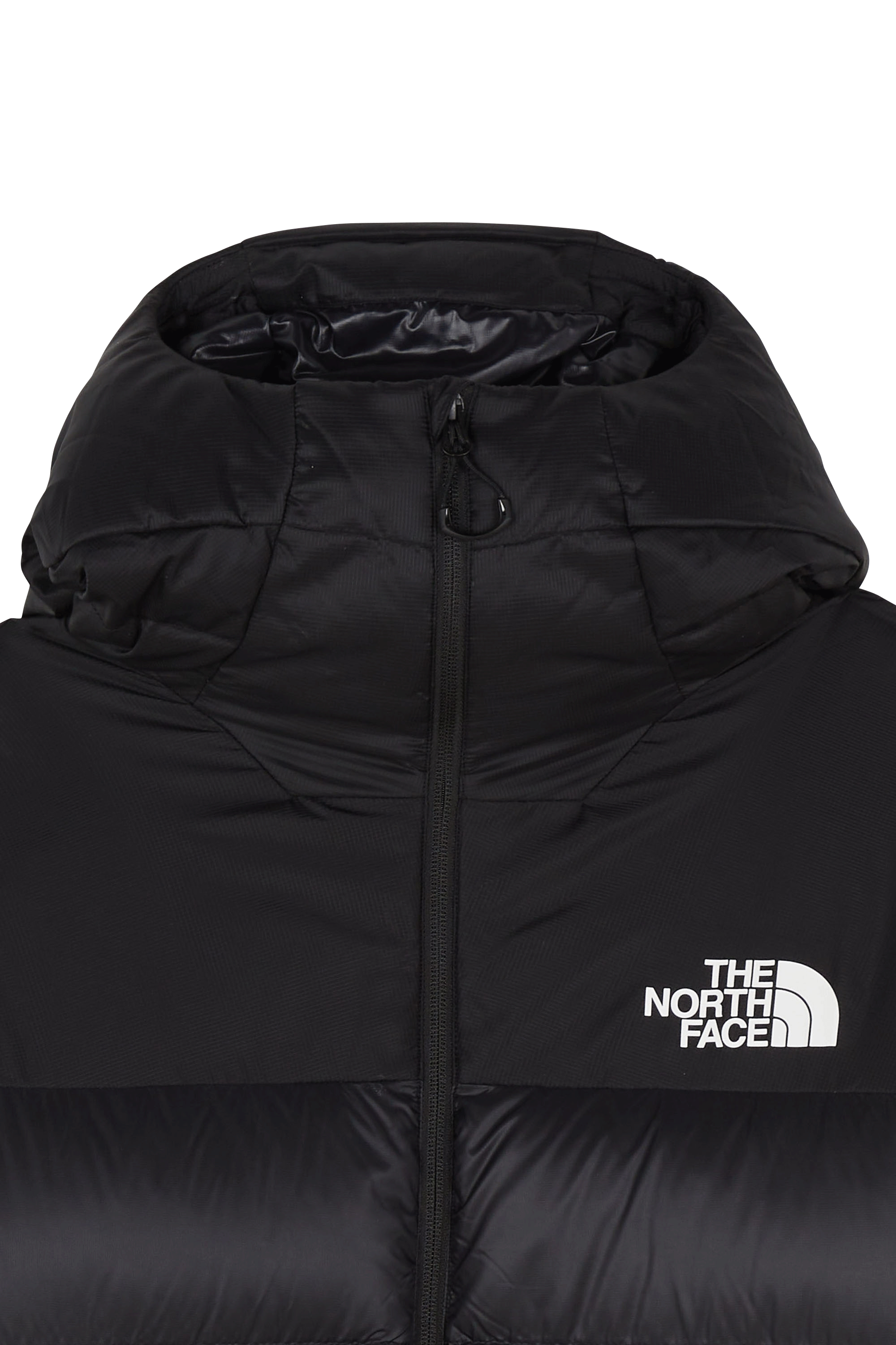 Lightweight quilted padded jacket with high neck Black
