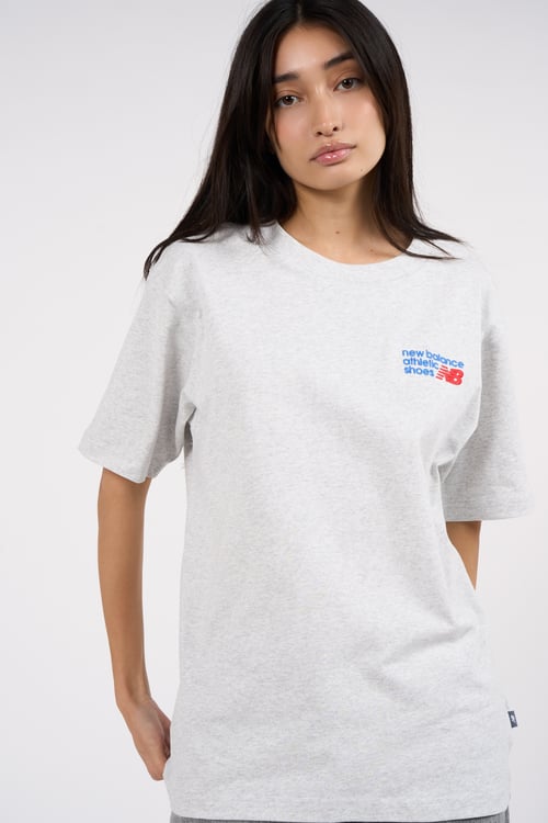NEW BALANCE T-shirt Gris