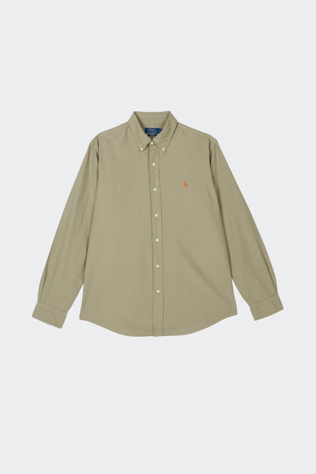 Ralph lauren khaki shirt sales