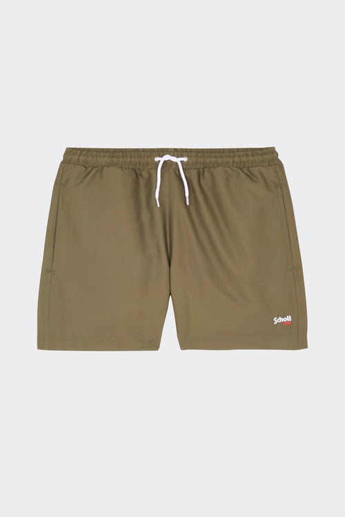 SCHOTT Short de bain Vert