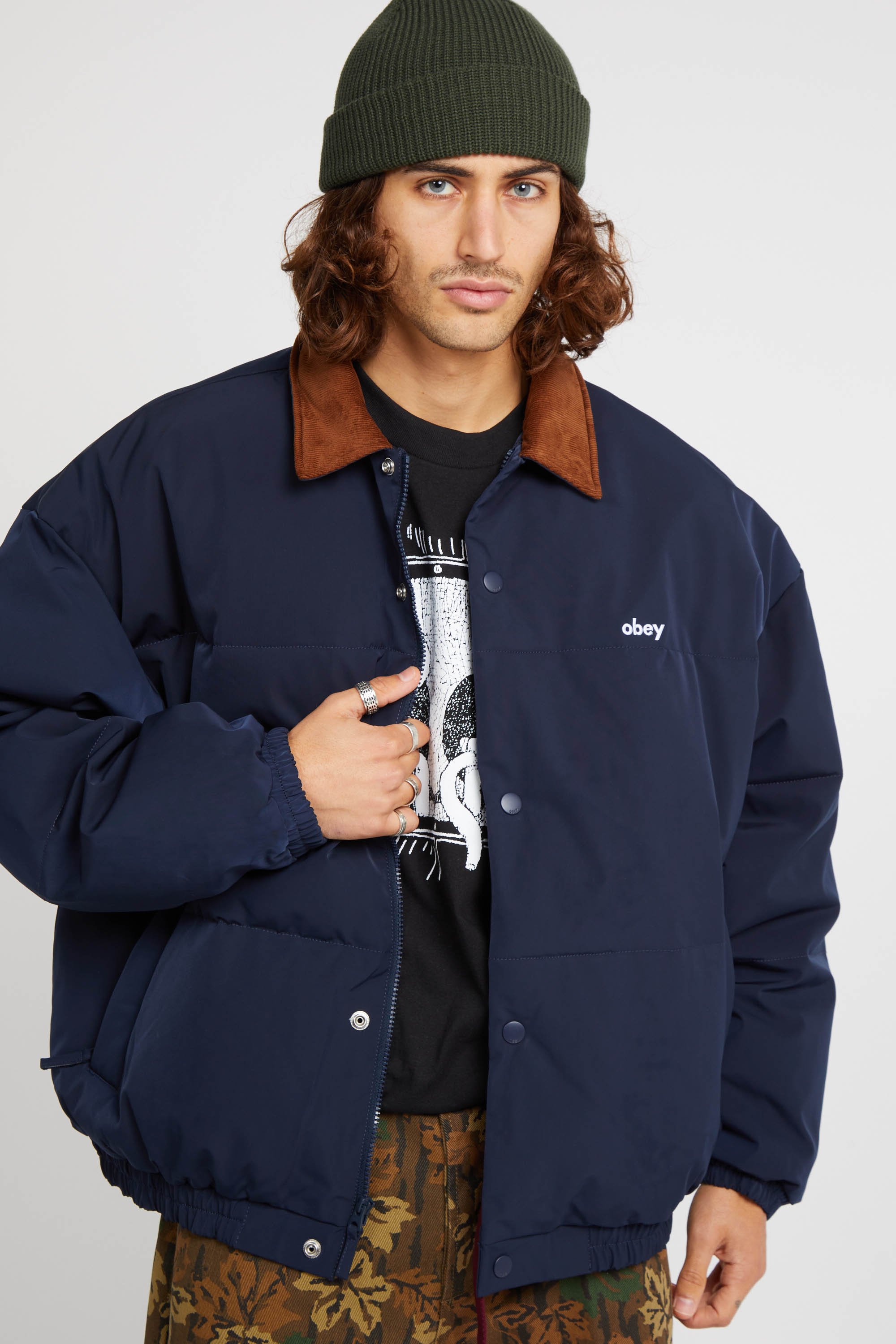 Veste | Bleu OBEY Homme