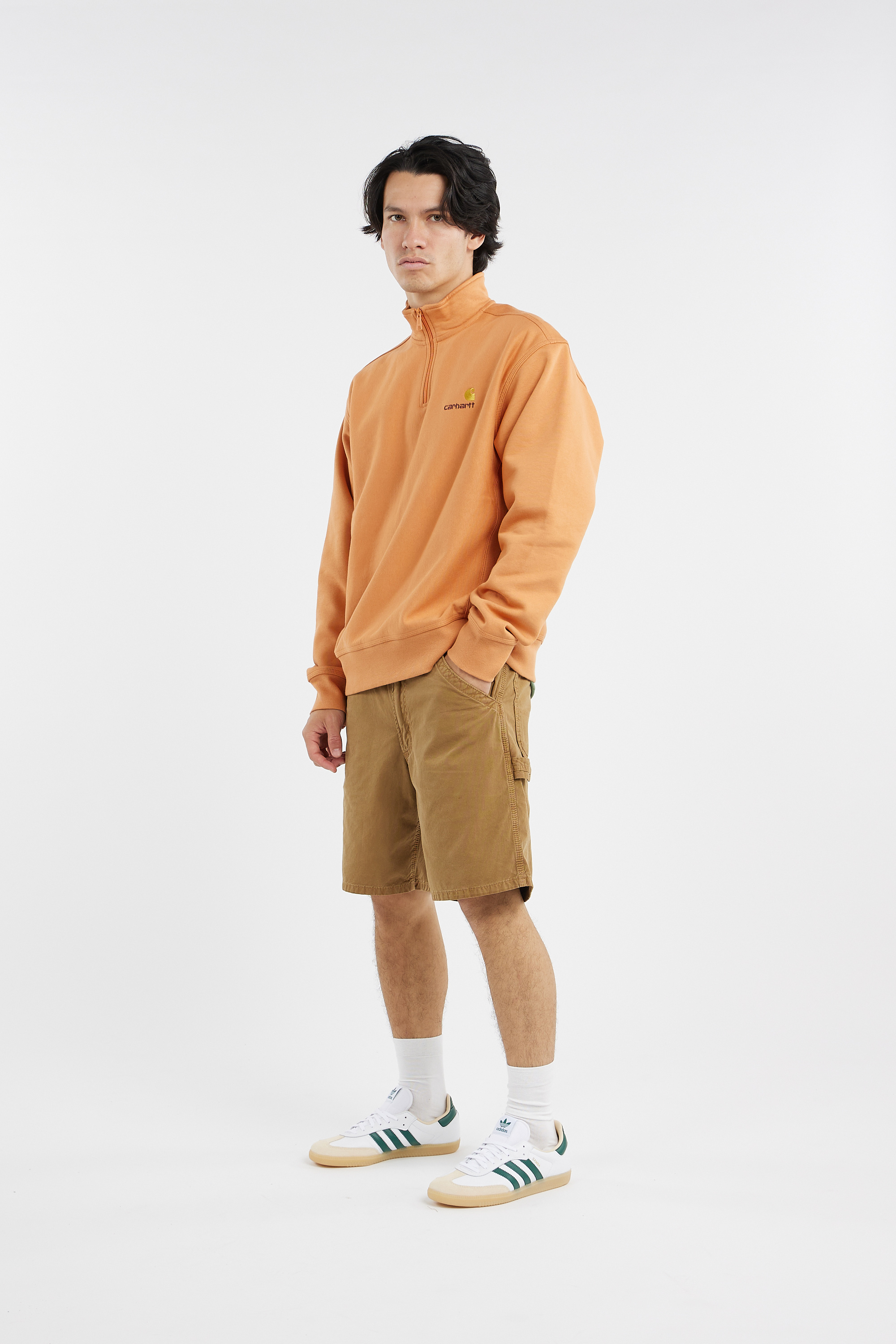 Sweat zippé  Orange