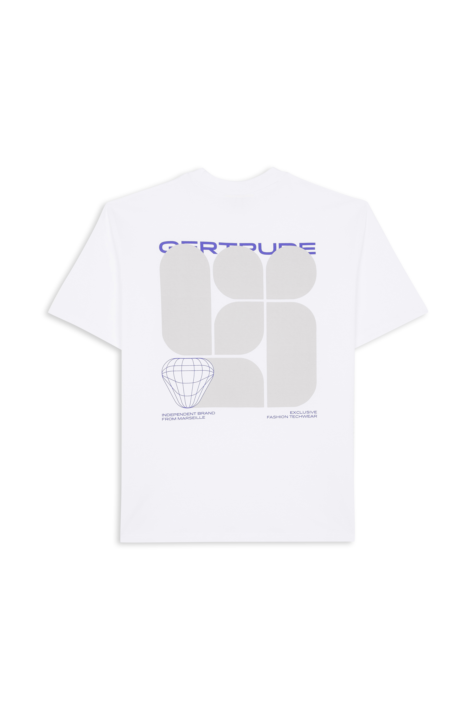 Regular-fit round-neck cotton T-shirt White
