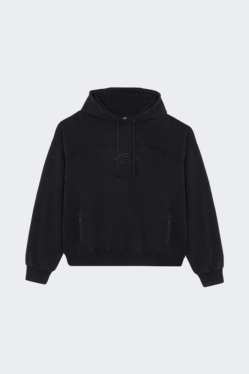 WASTED Hoodie Noir