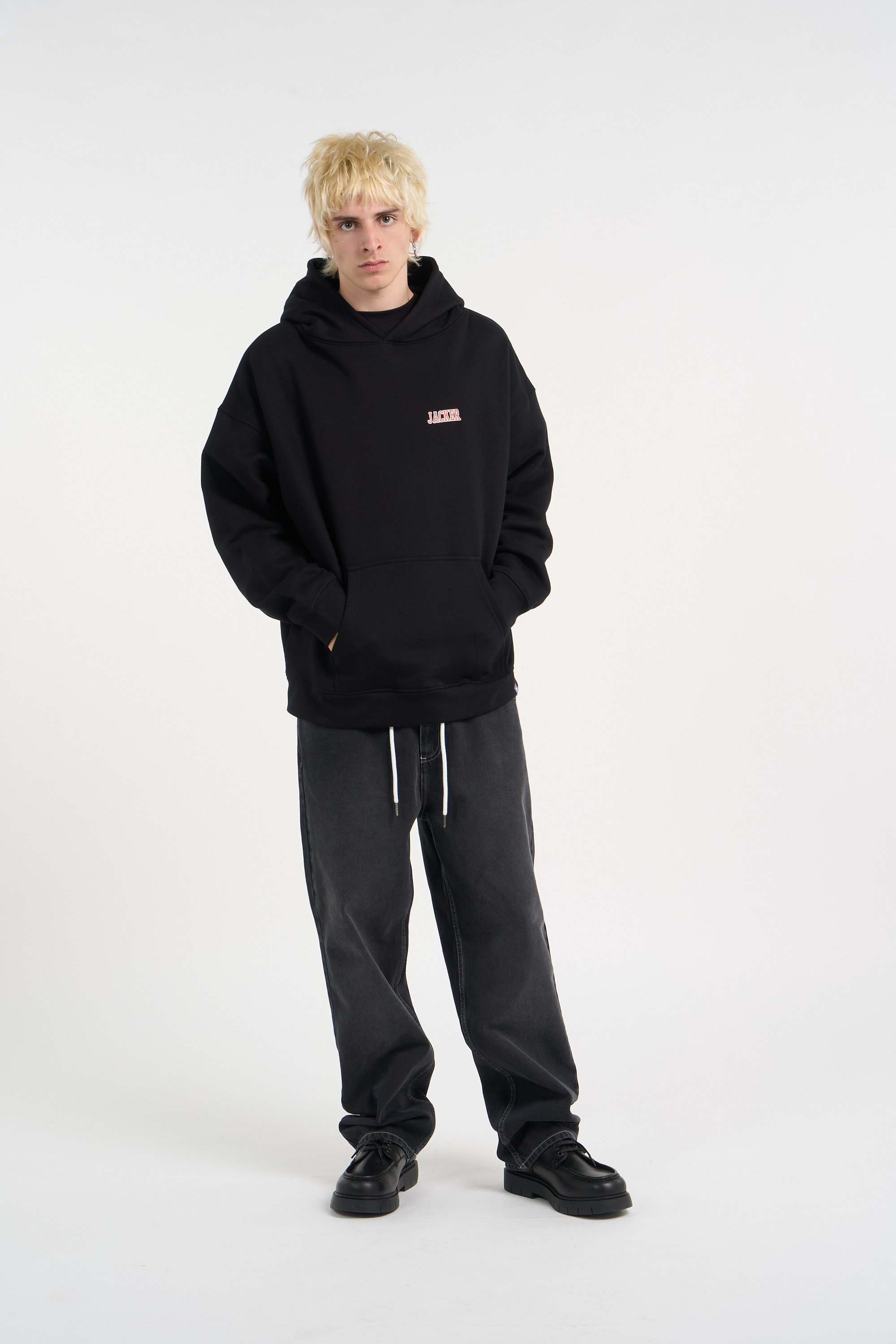 Tommy badge sweatshirt JACKER Black