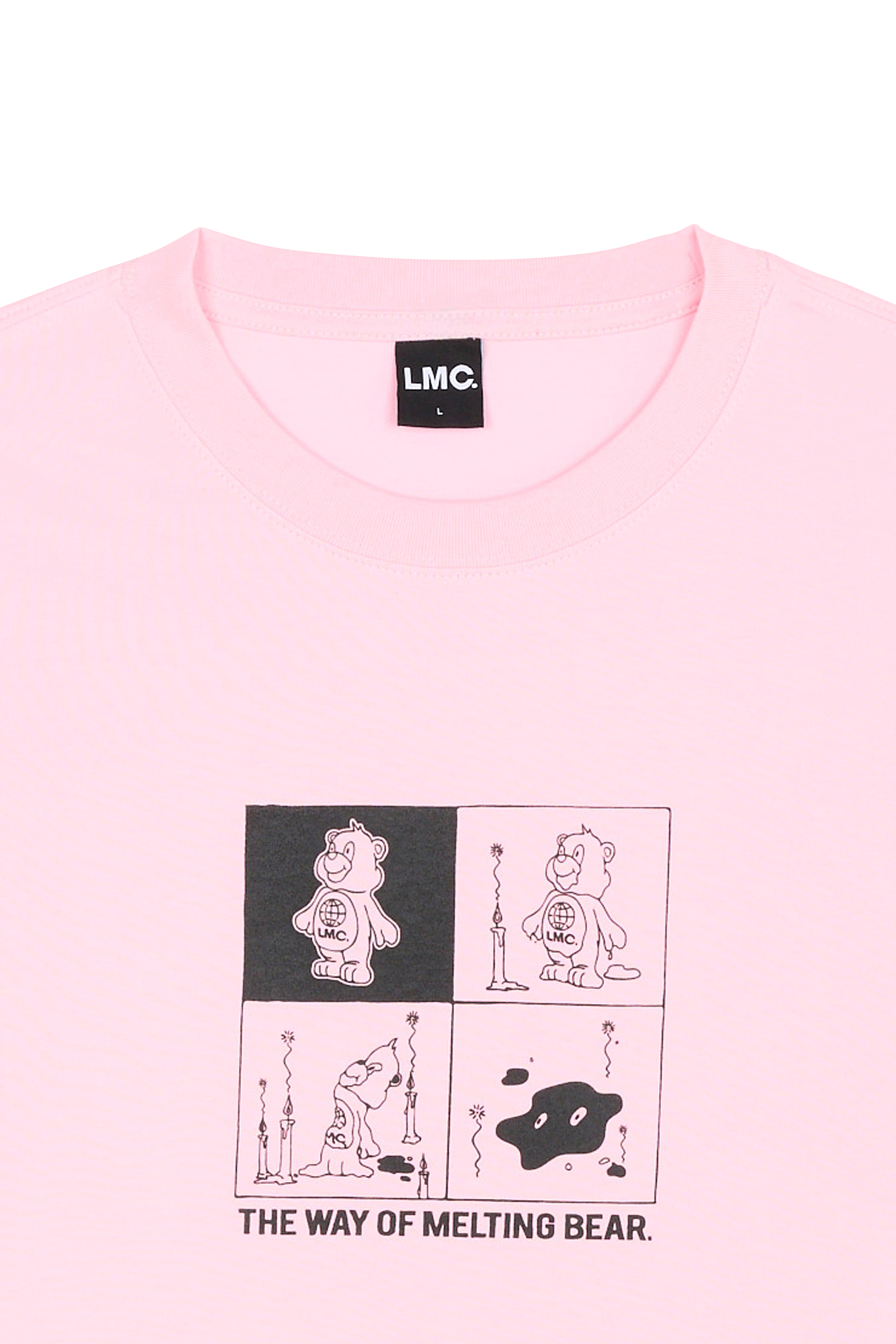 T-shirt | Rose LOST MANAGEMENT CITIES Homme