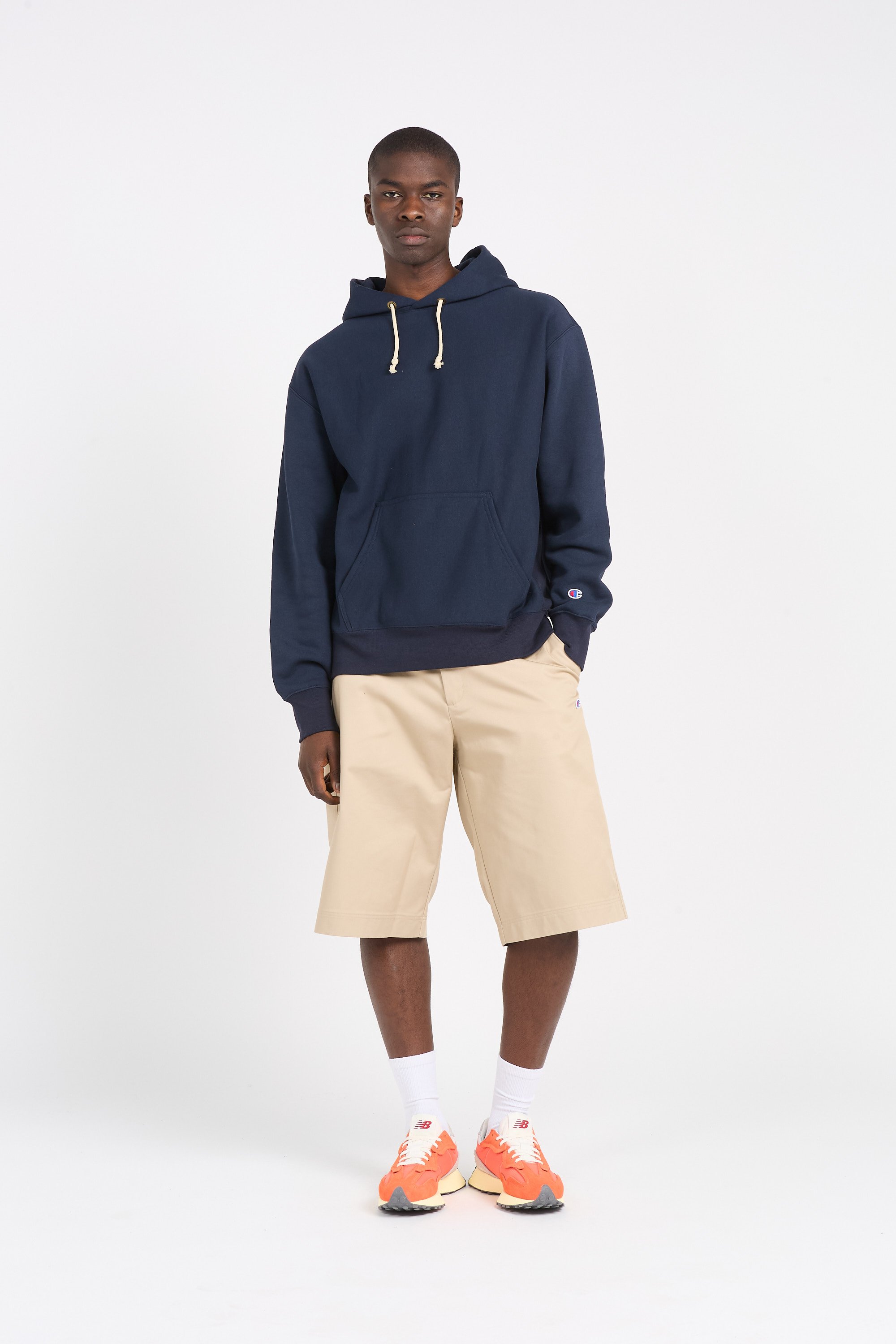 Hoodie Hooded Sweatshirt Blue Champion Man Citadium