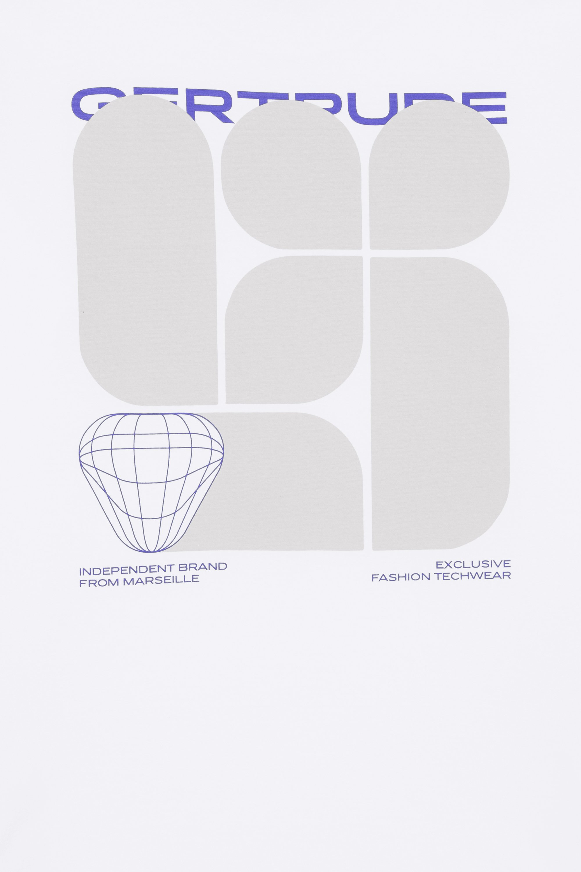 T-shirt | Blanc by GERTRUDE T-shirt Blanc
