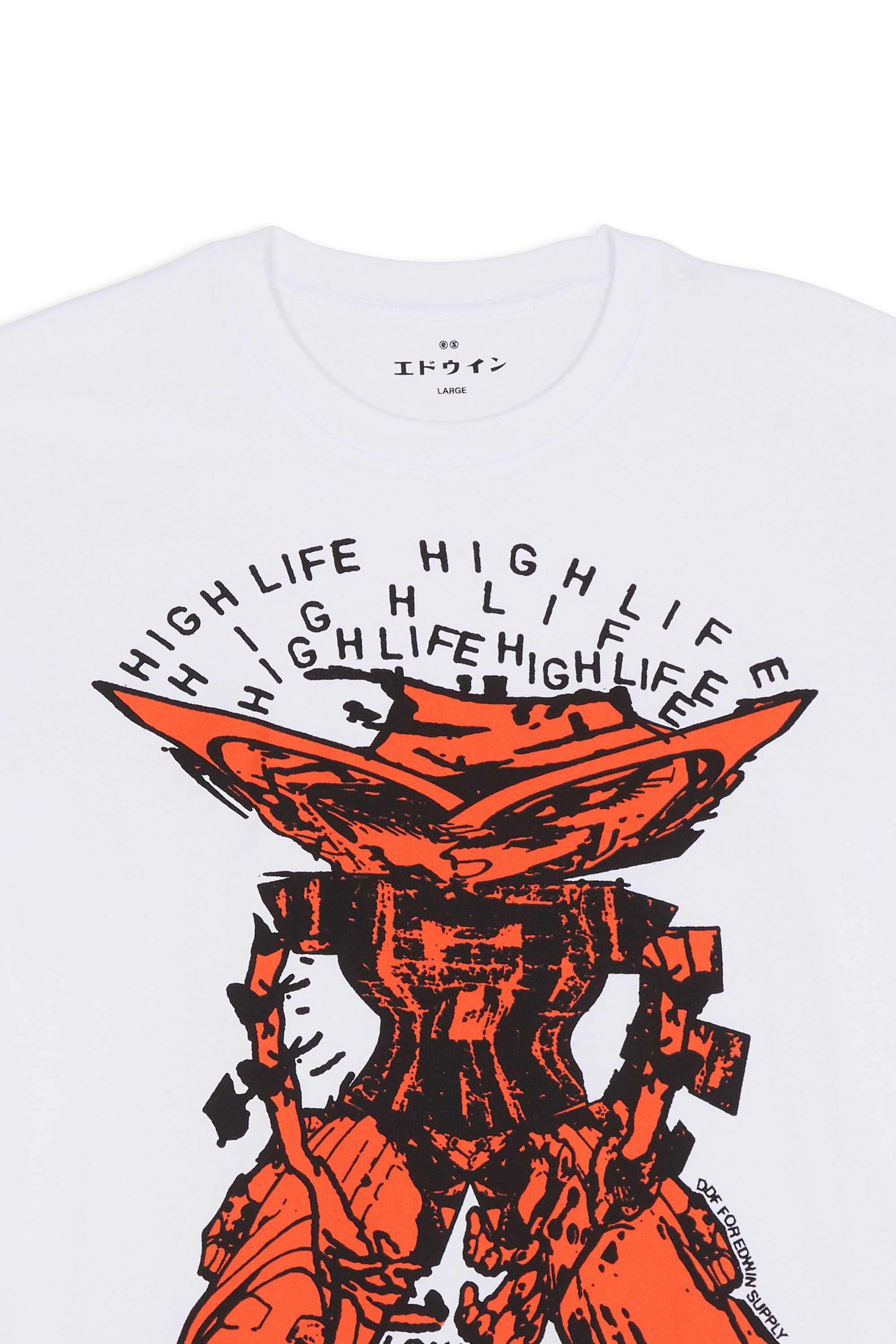 Regular-fit round-neck cotton T-shirt White