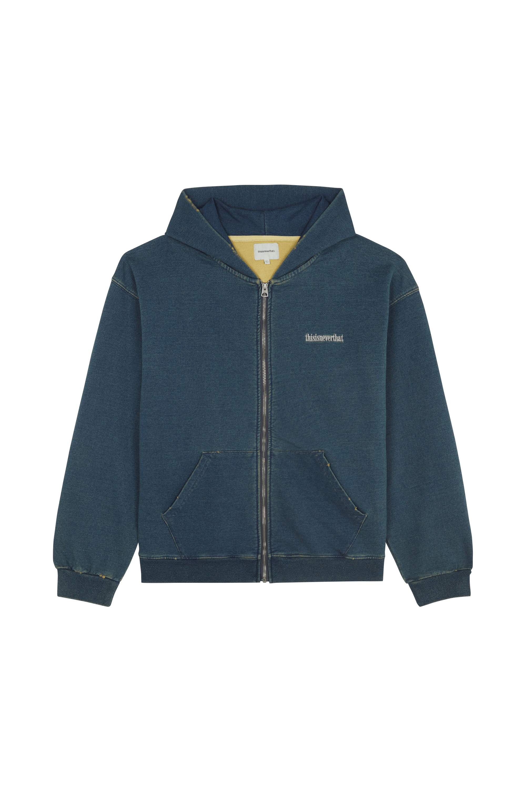 Hoodie zippé THISISNEVERTHAT Bleu