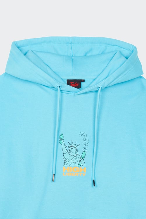 TEALER sweat à capuche Bleu