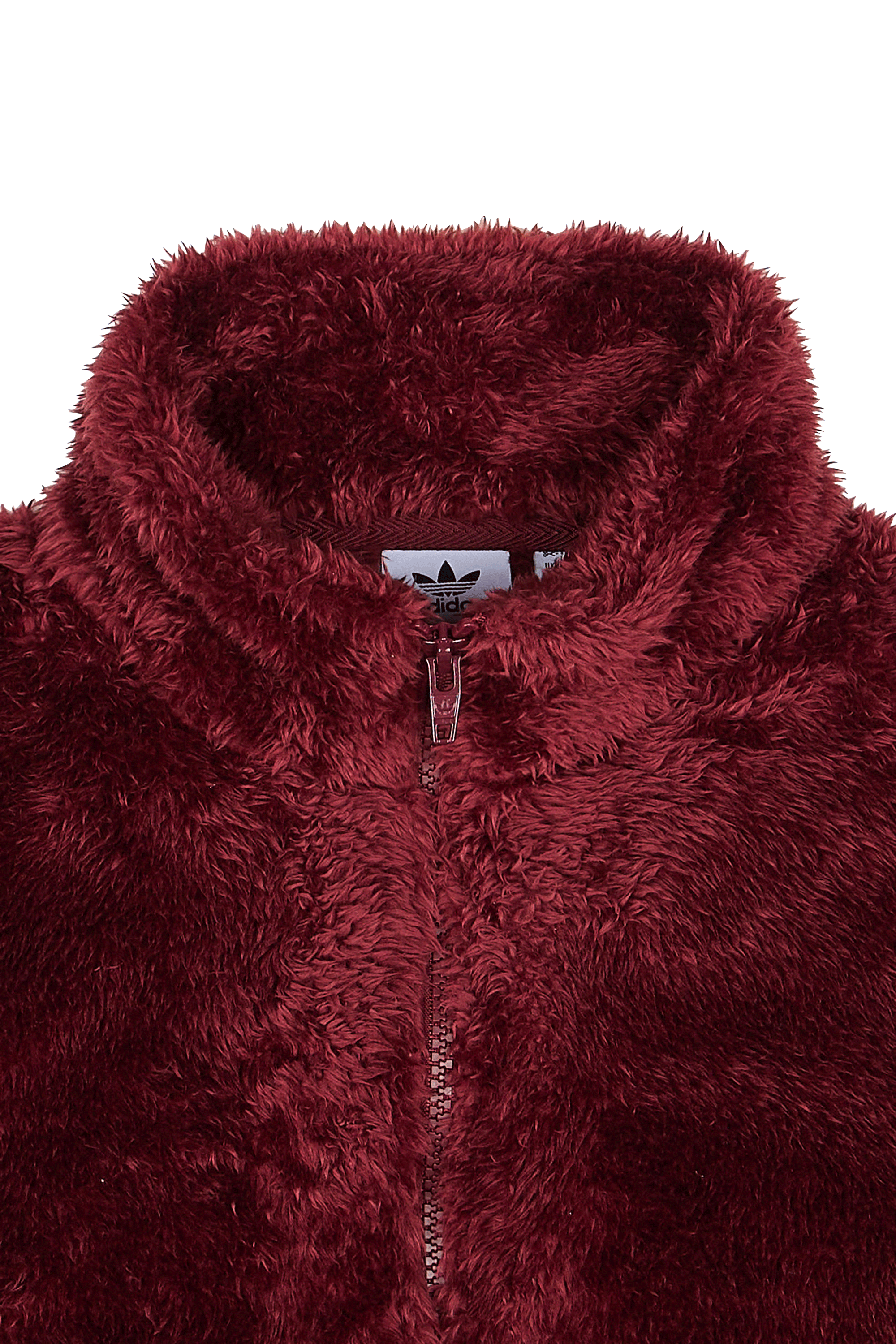 zip-up sweatshirt Red