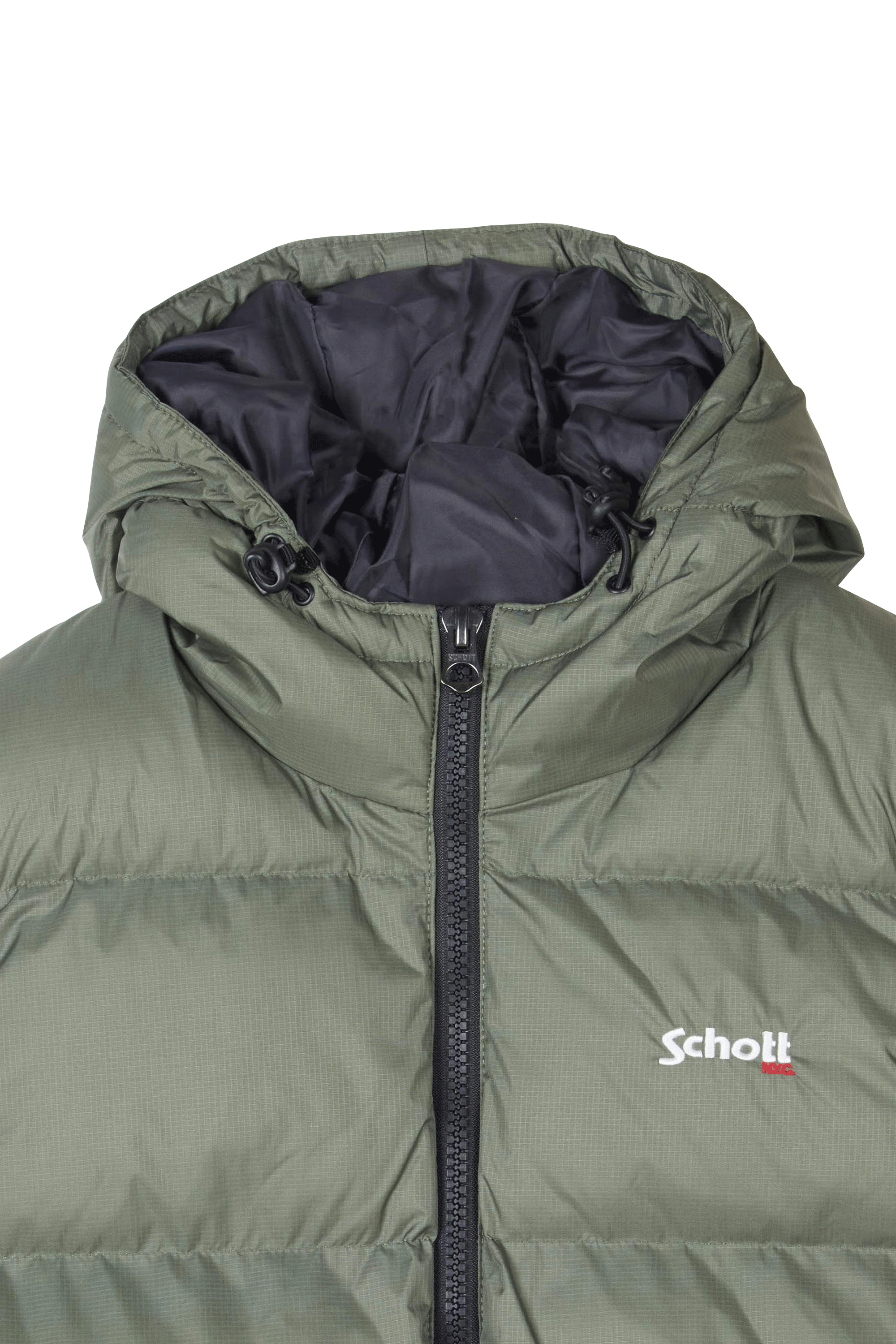 Sleeveless Puffer Jacket Green