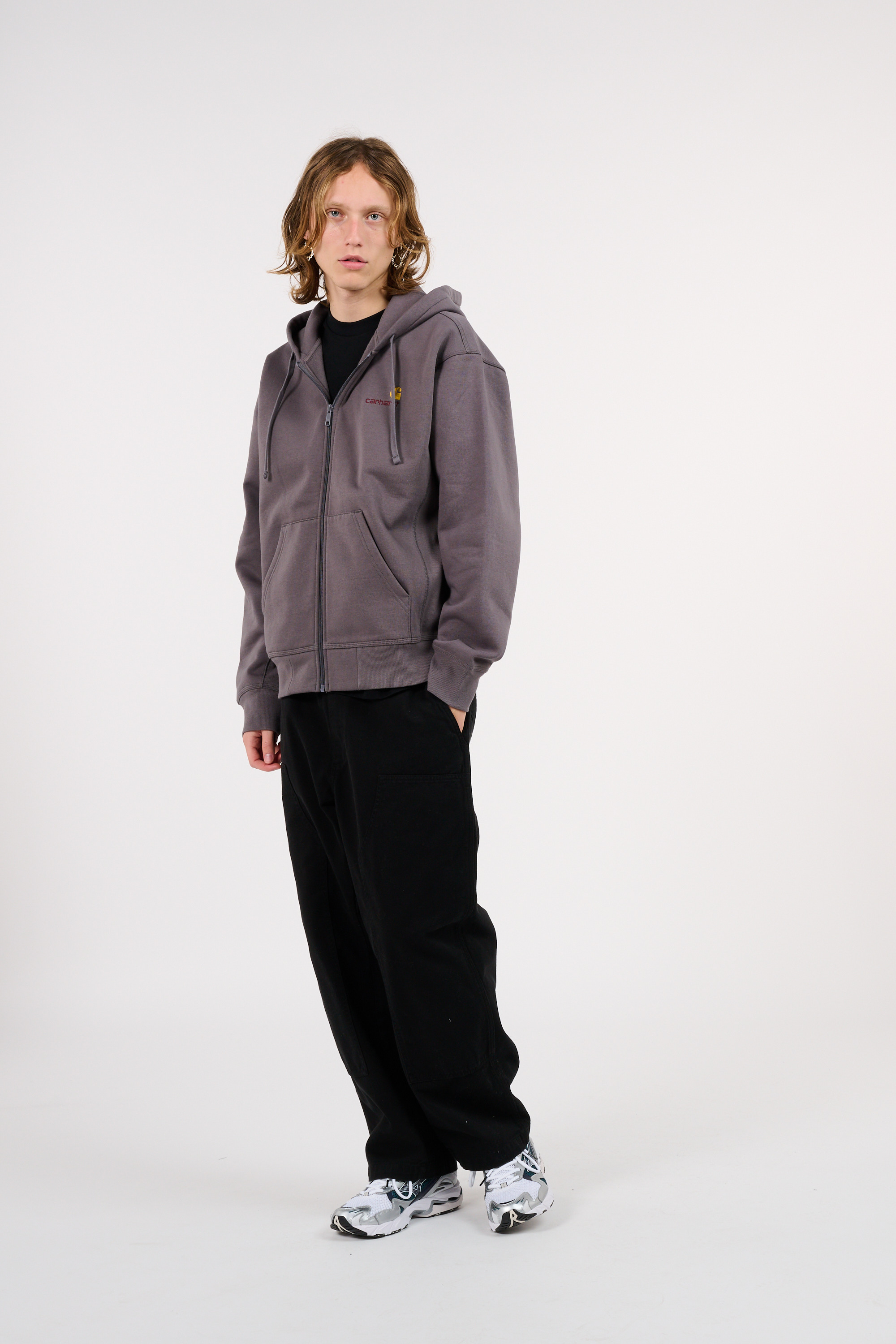 Zip-up sweatshirt Grey