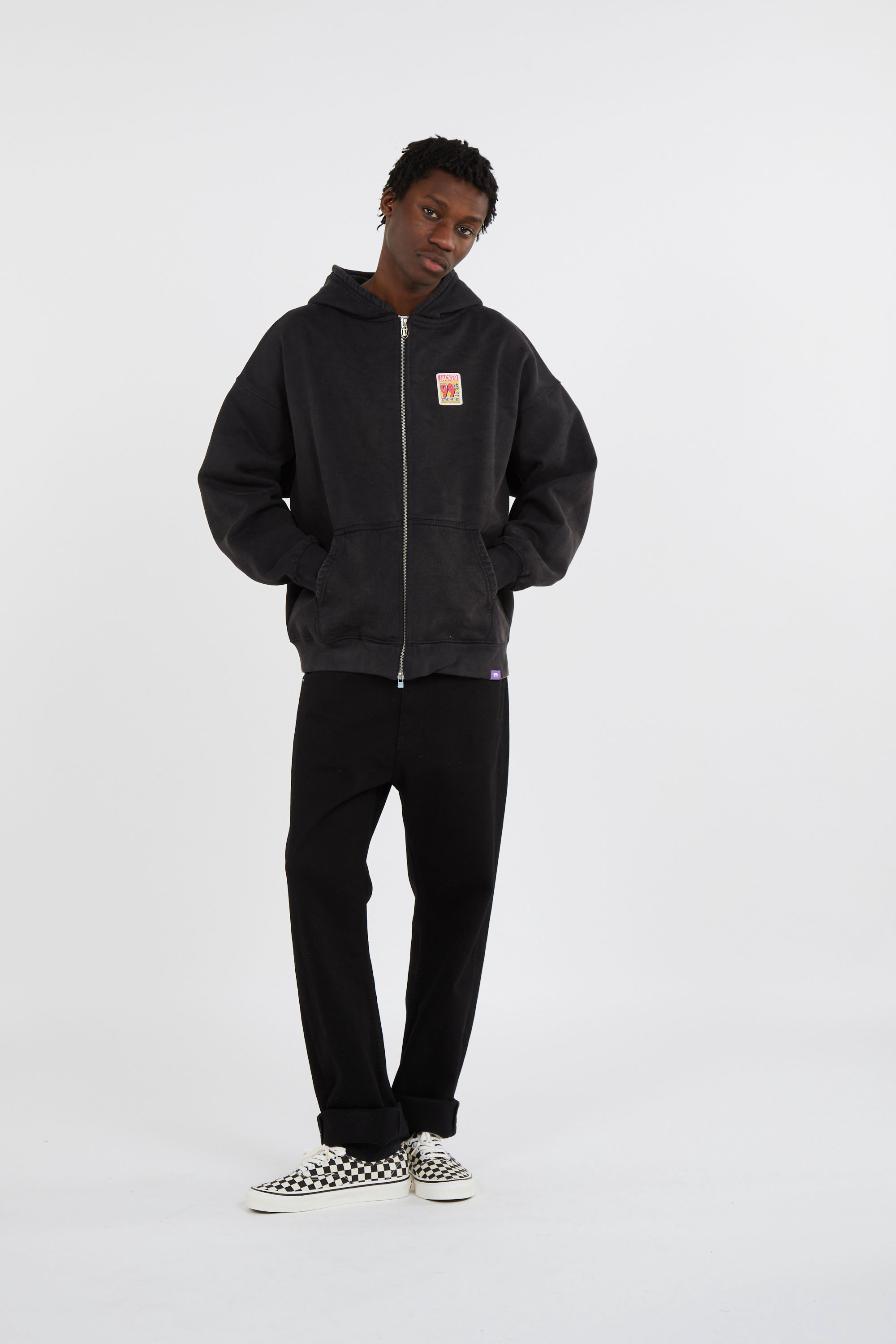 Low-top sneakers Black