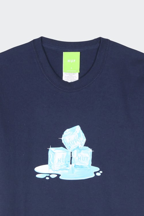 HUF T-SHIRT Bleu