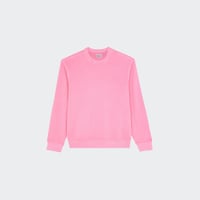 Sweatshirt Duster Script  Charm pink