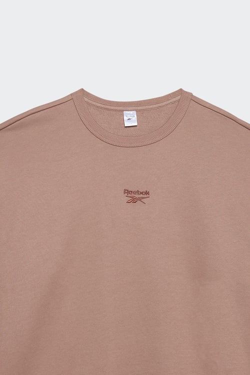 REEBOK Sweat Marron