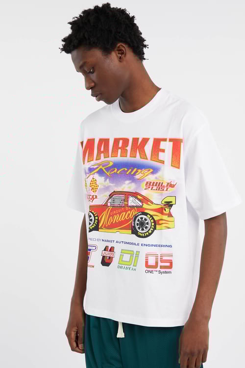 MARKET T-shirt Blanc