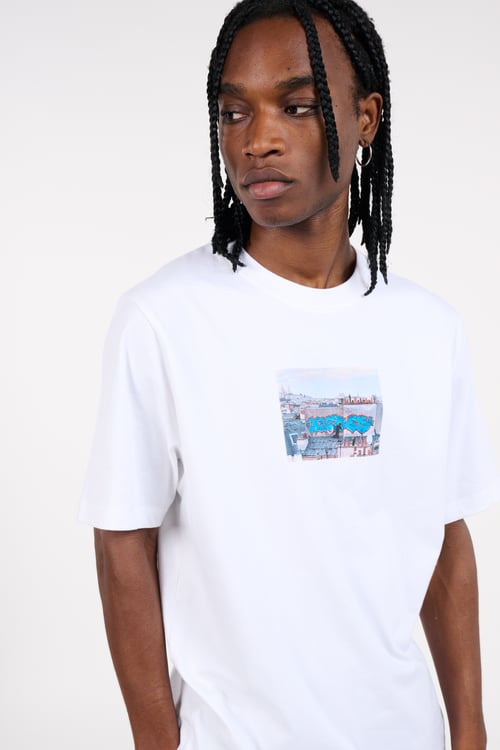 WASTED T-shirt Blanc