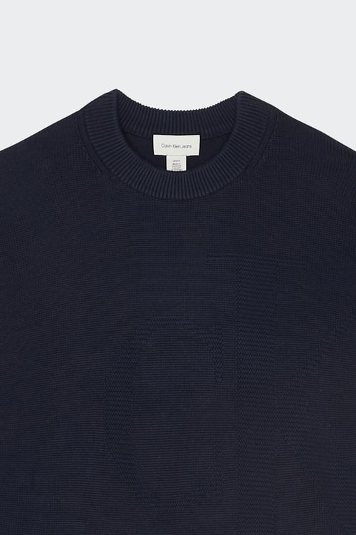 CALVIN KLEIN Pull Bleu