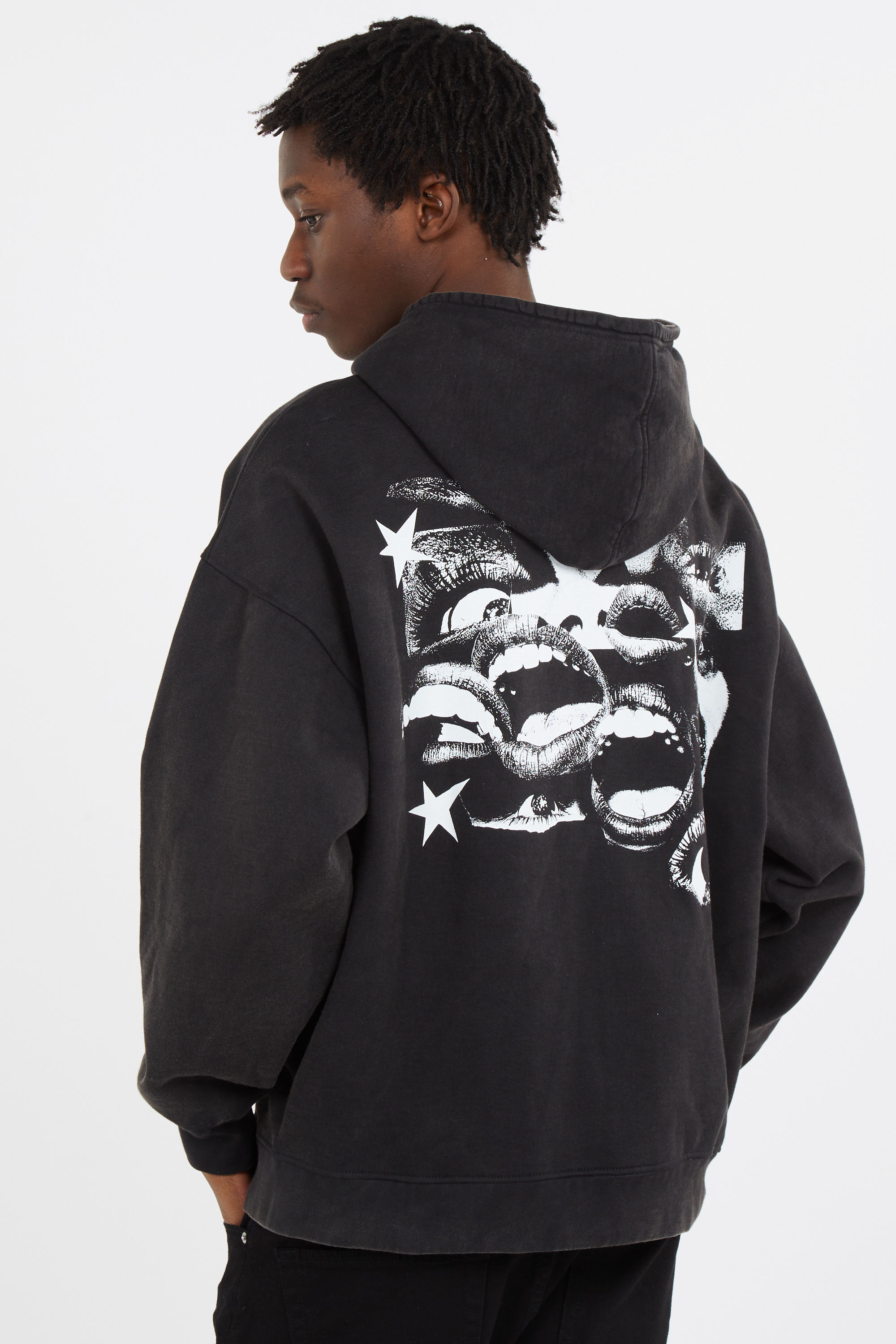 Hoodie zippé Noir