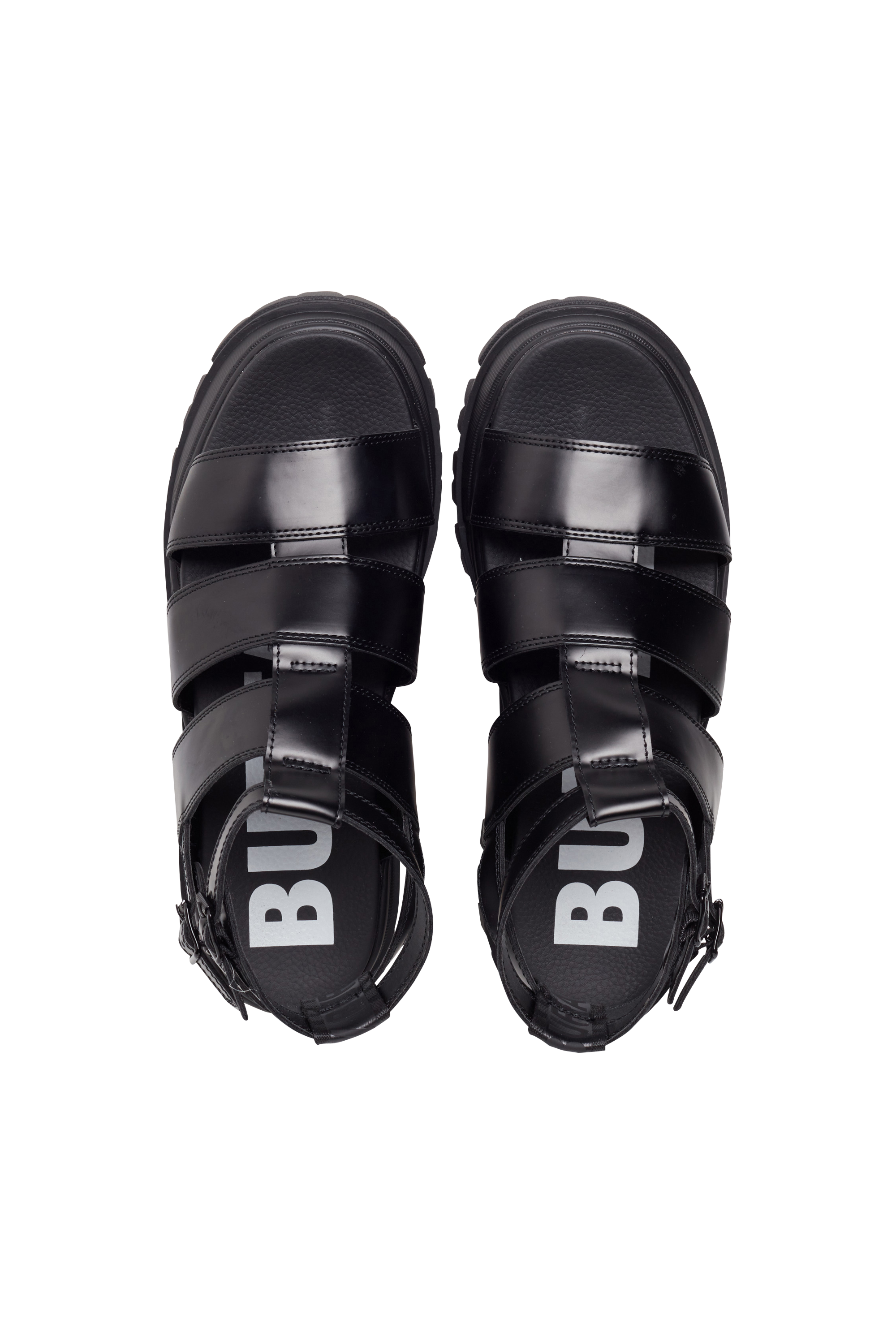 sandales hautes BUFFALO Noir