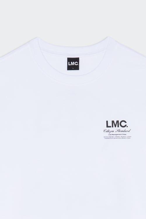 LOST MANAGEMENT CITIES T-shirt Blanc