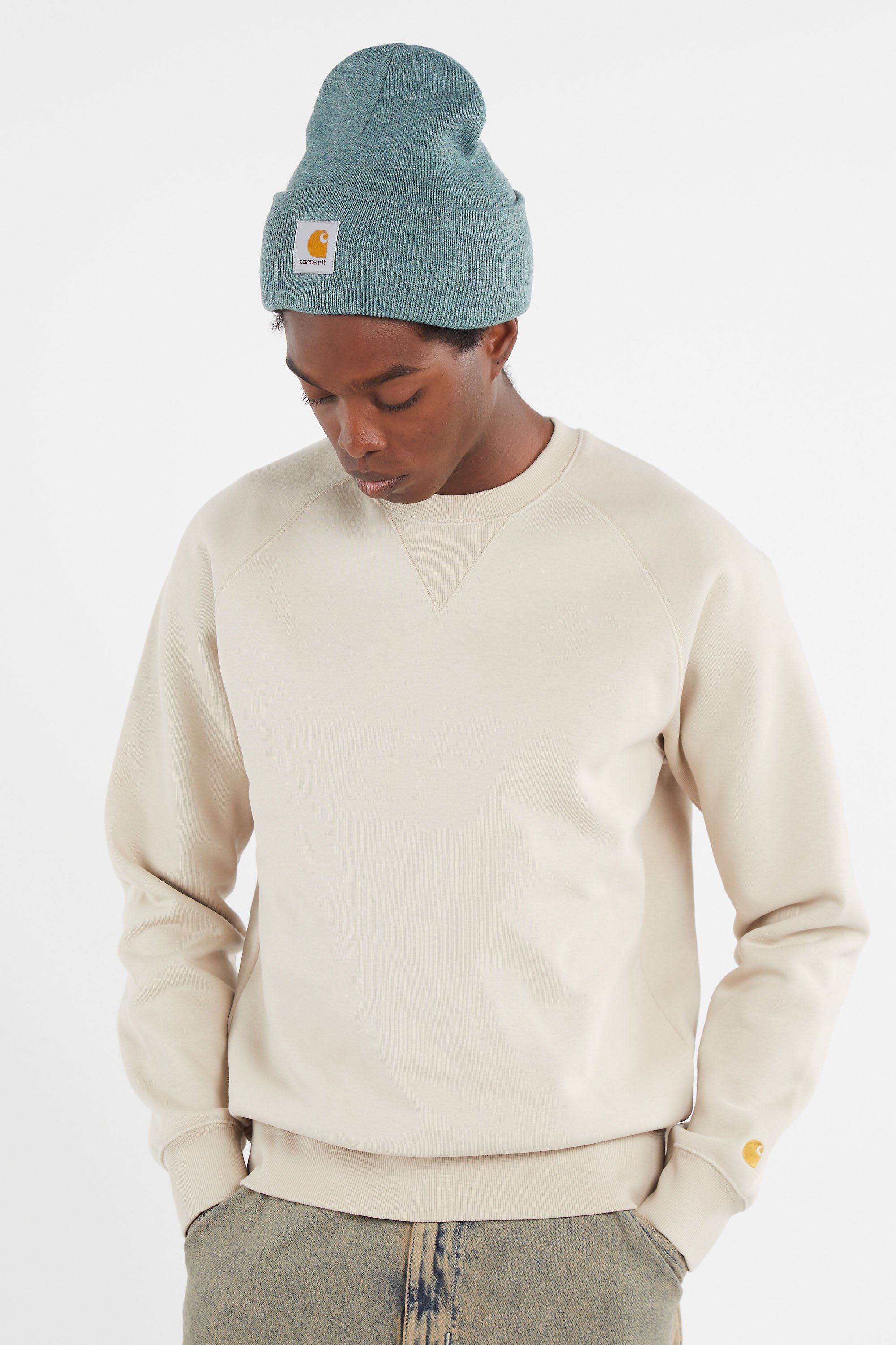 Sweatshirt | Beige by CARHARTT WIP Sweatshirt Beige