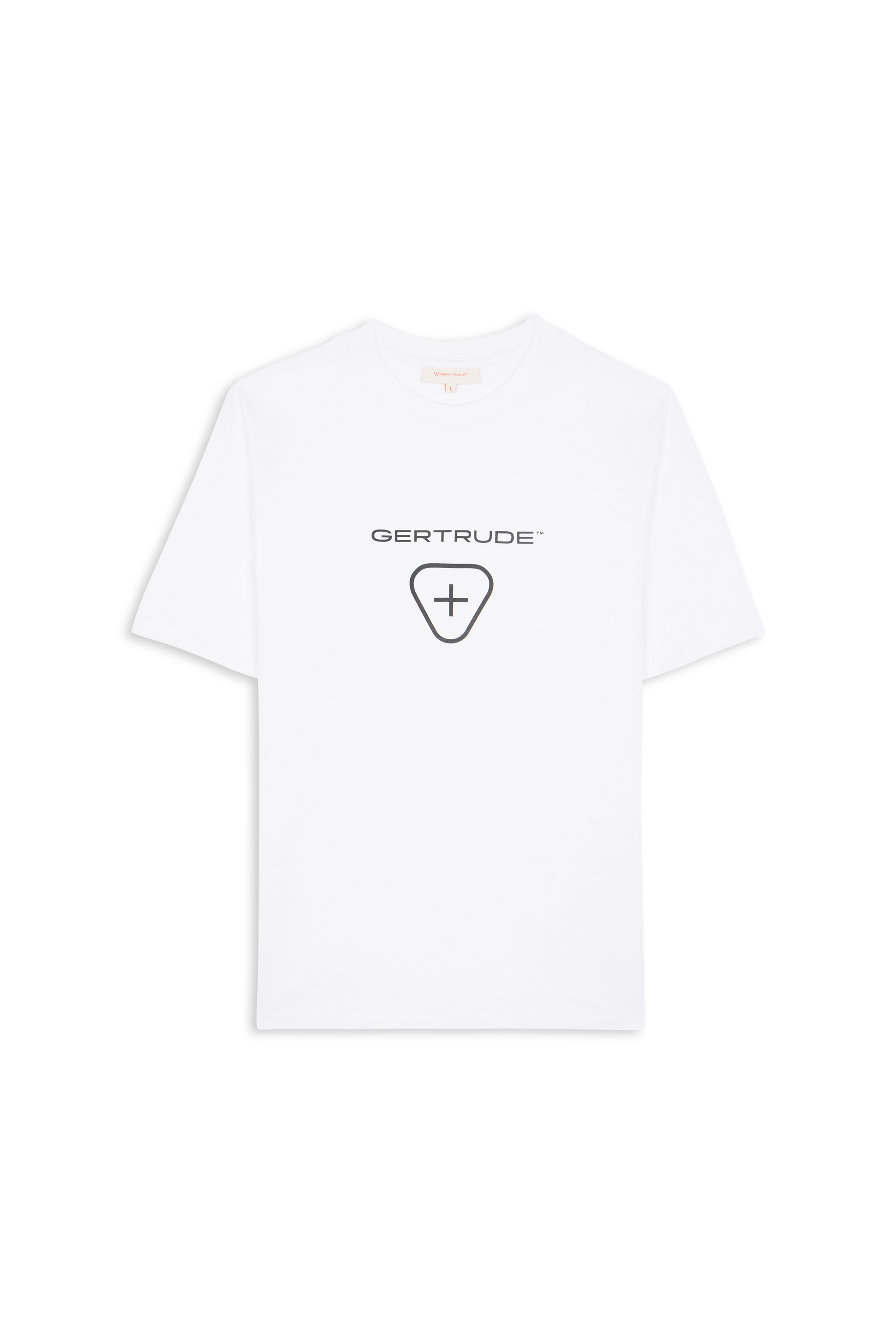 Regular-fit round-neck cotton T-shirt White