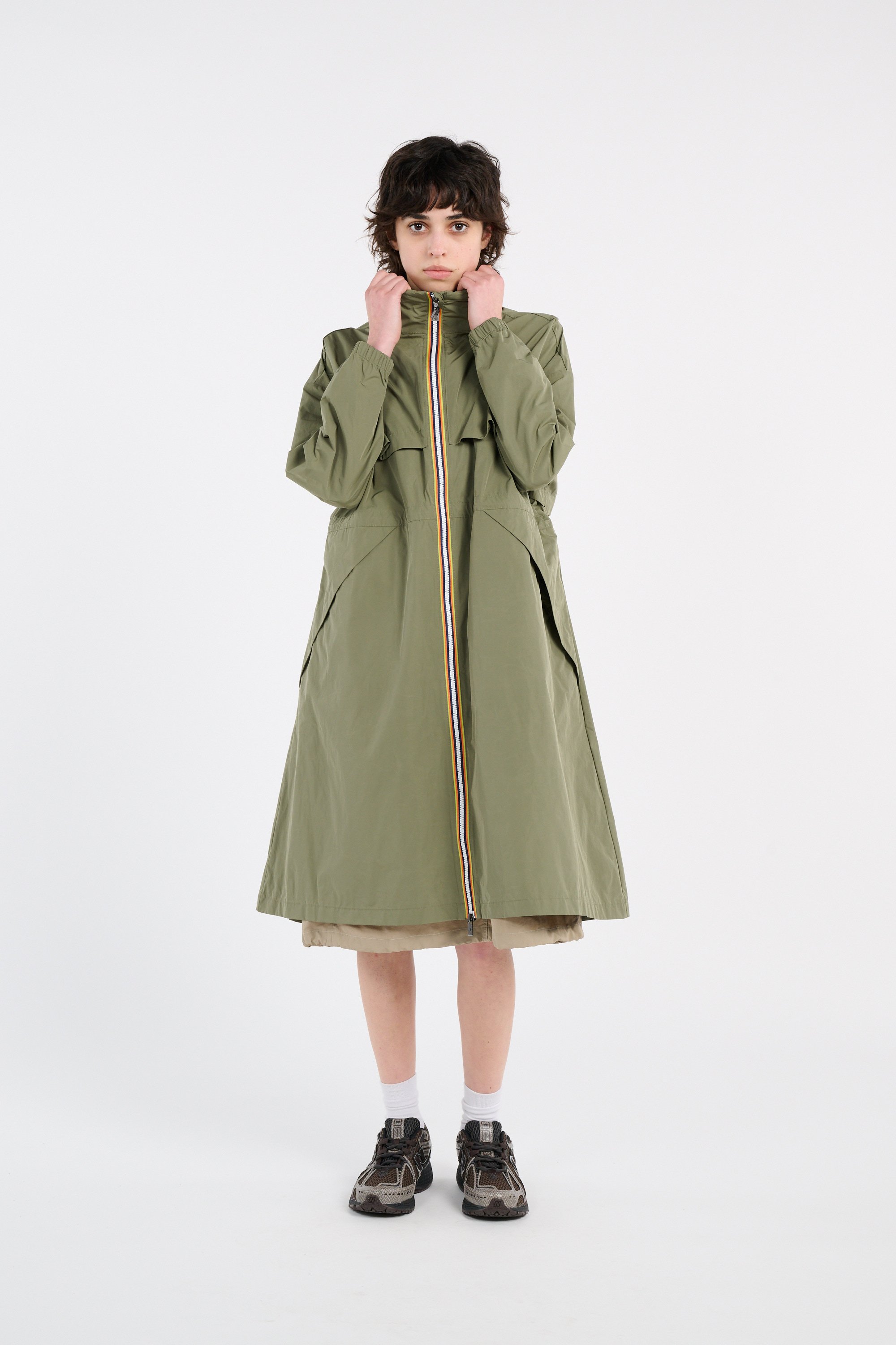 Coupe-vent K-WAY Kaki