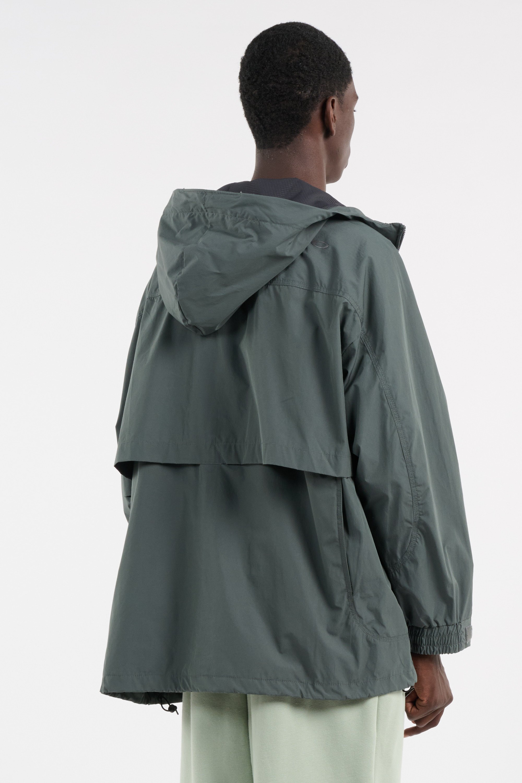 Veste droite à capuche unie | Vert OAKLEY Homme