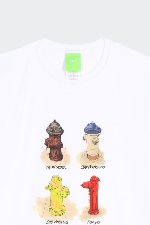HUF T-SHIRT Blanc