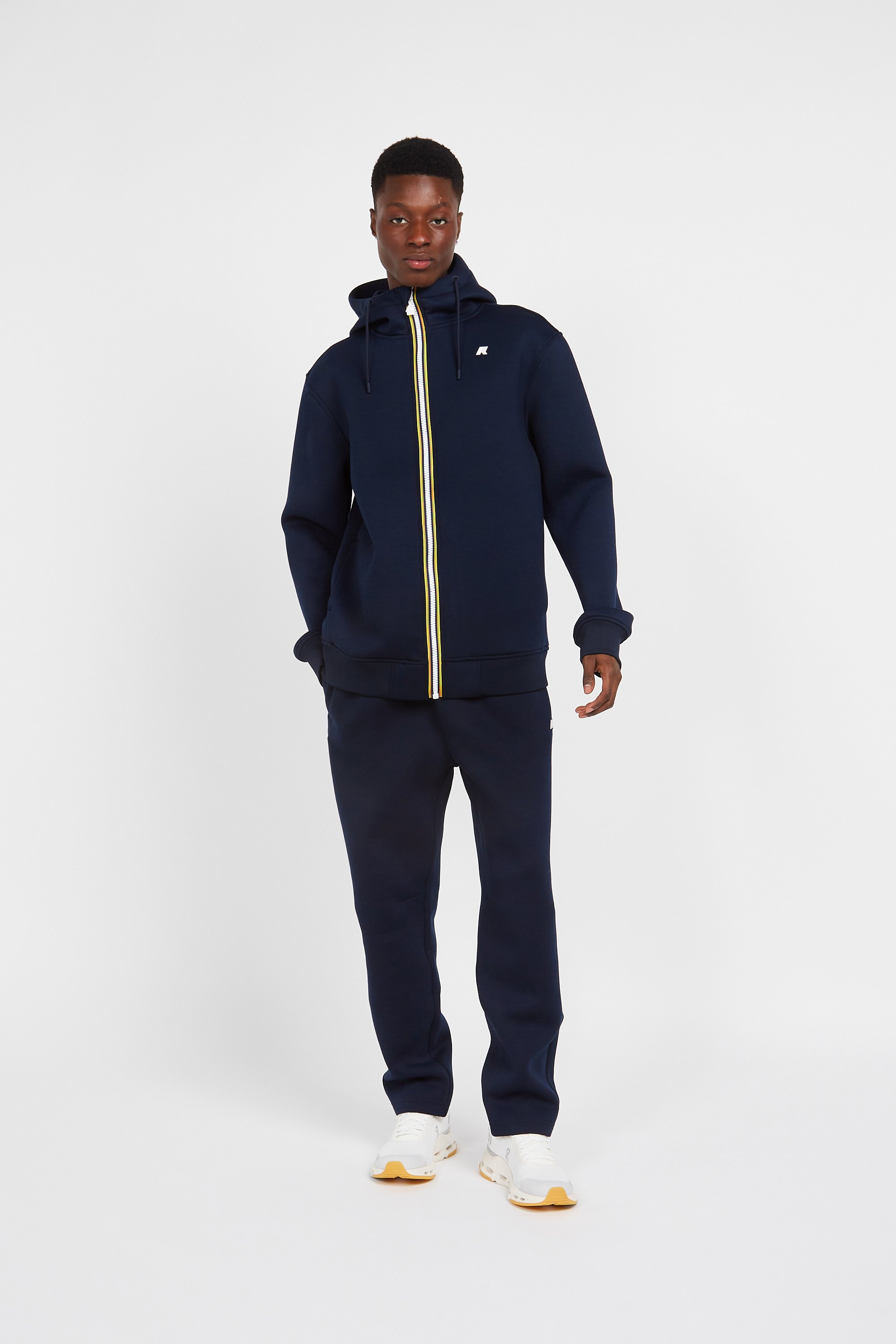 Hoodie zippé | Bleu K-WAY Homme