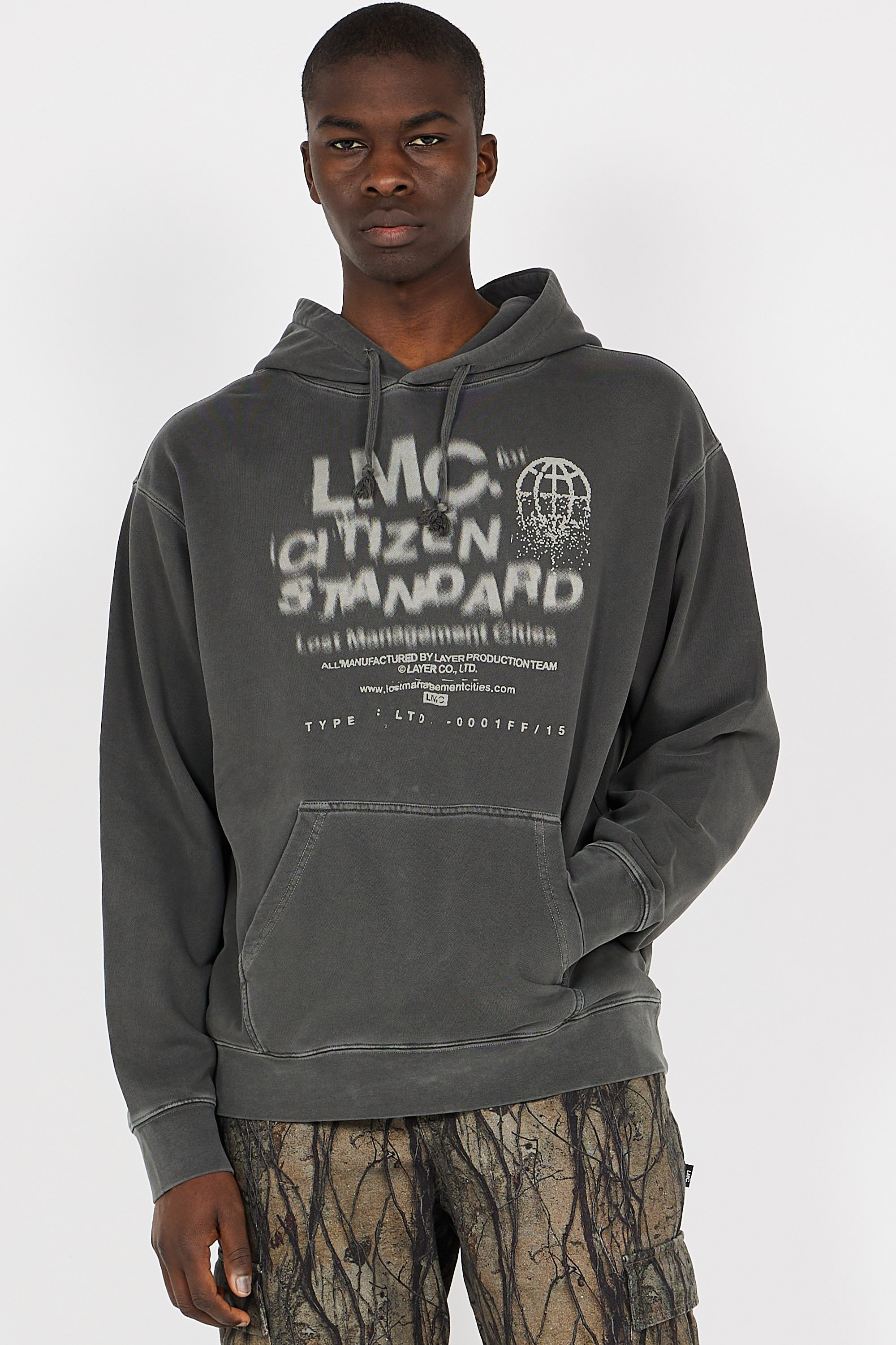 Hoodie | Black by LOST MANAGEMENT CITIES Hoodie Black