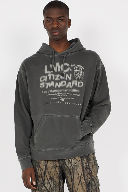 LOST MANAGEMENT CITIES Hoodie Noir