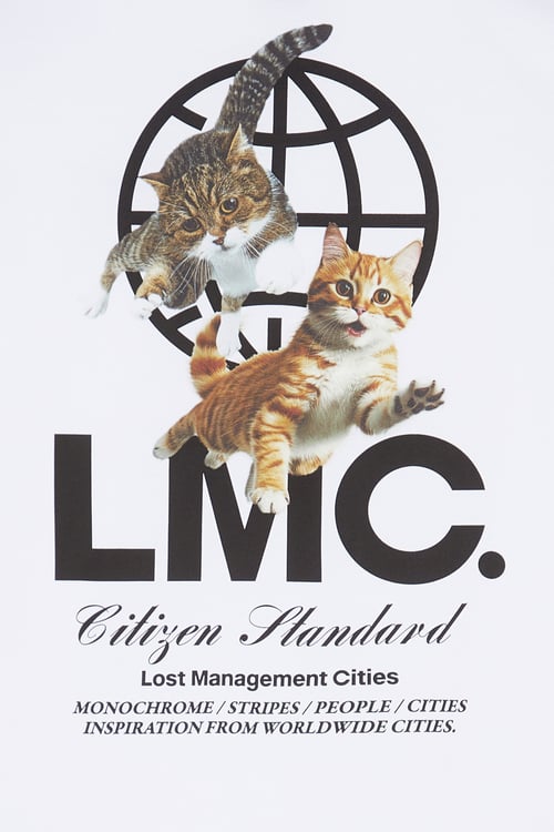 LOST MANAGEMENT CITIES T-shirt Blanc