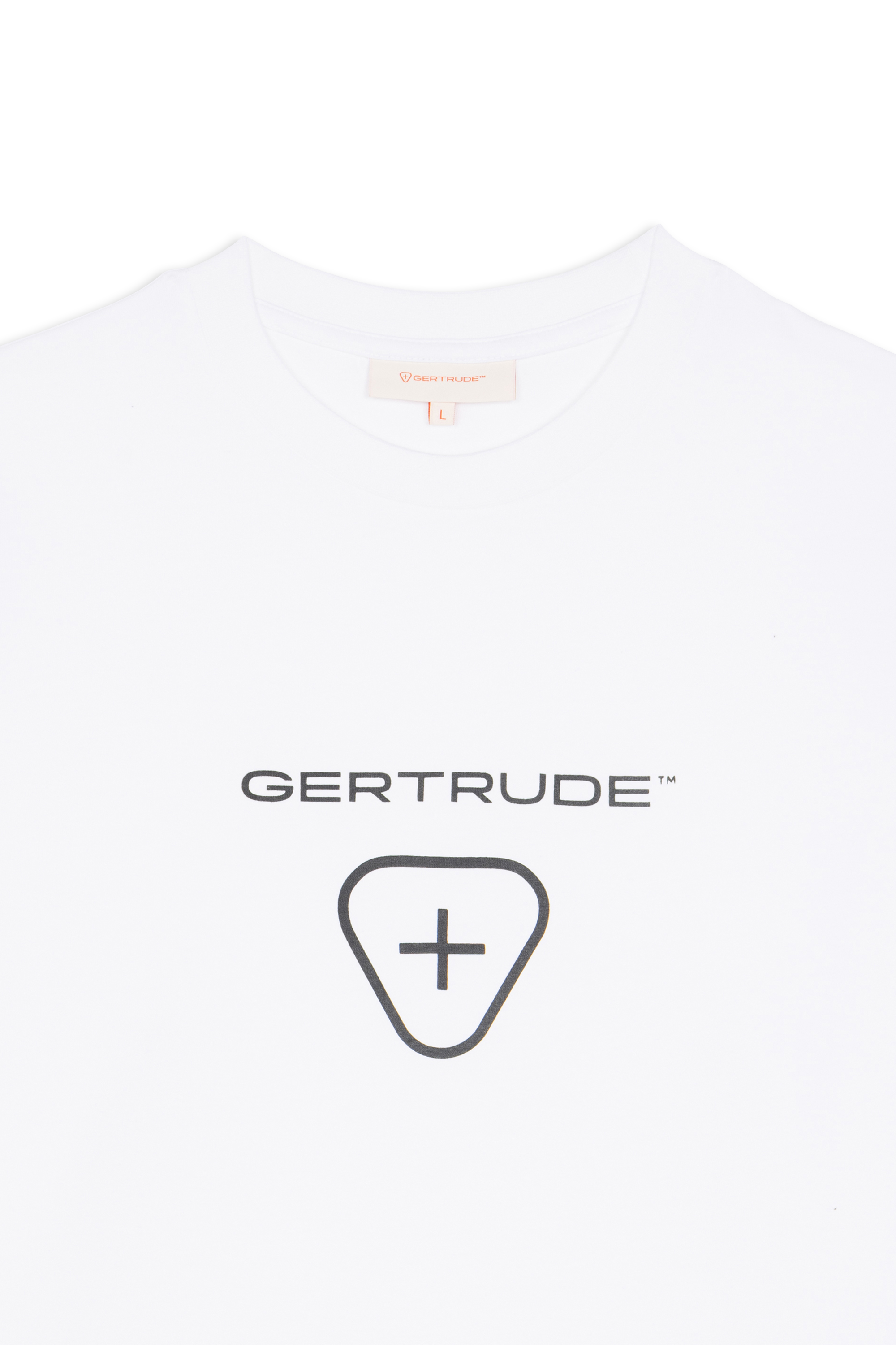 Regular-fit round-neck cotton T-shirt White