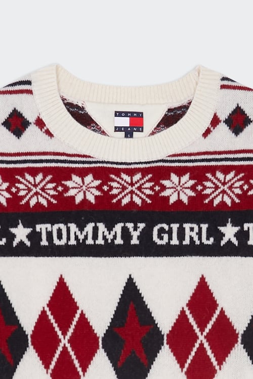TOMMY JEANS Sweater Beige