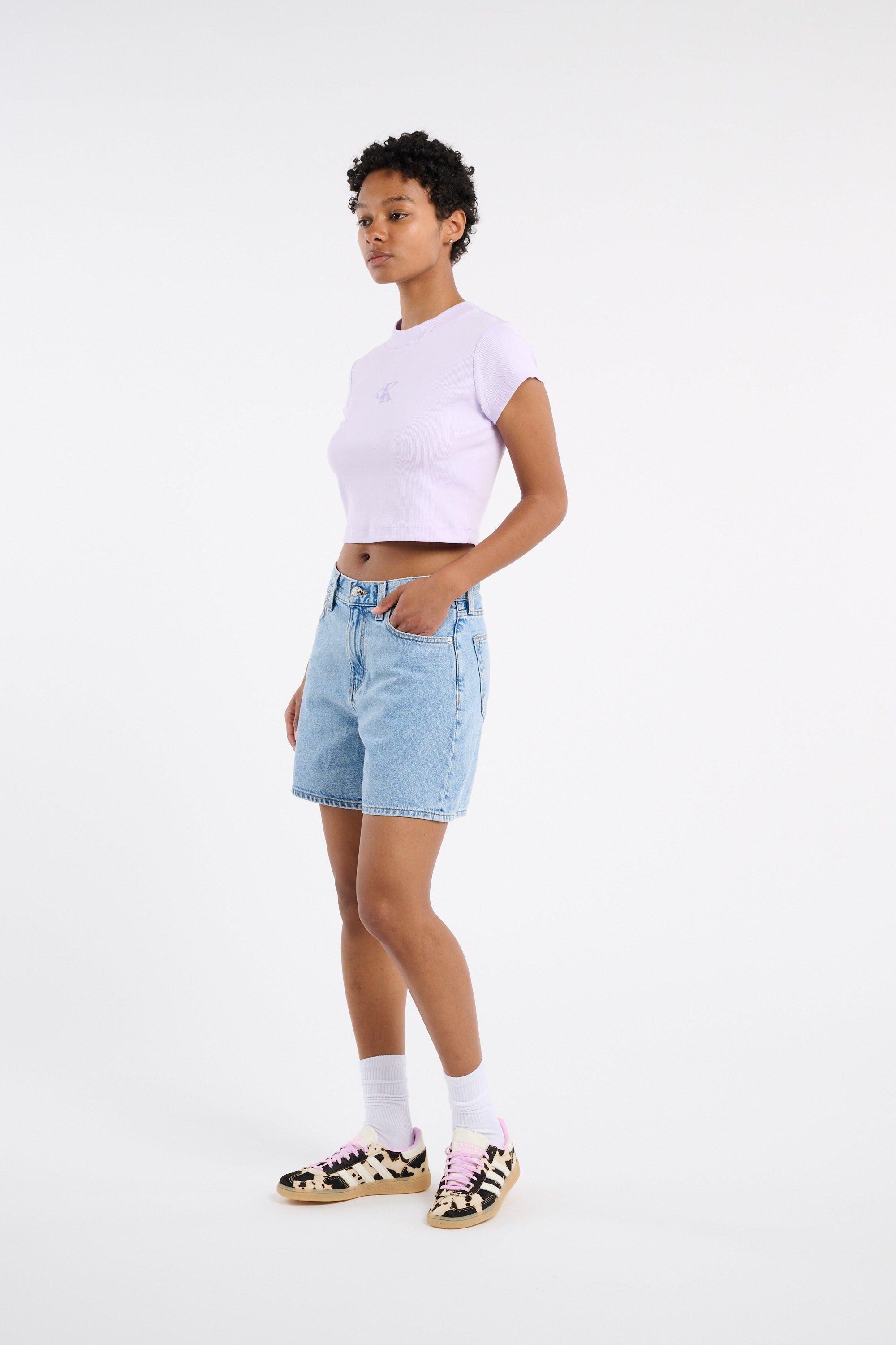 T-shirt CALVIN KLEIN Violet