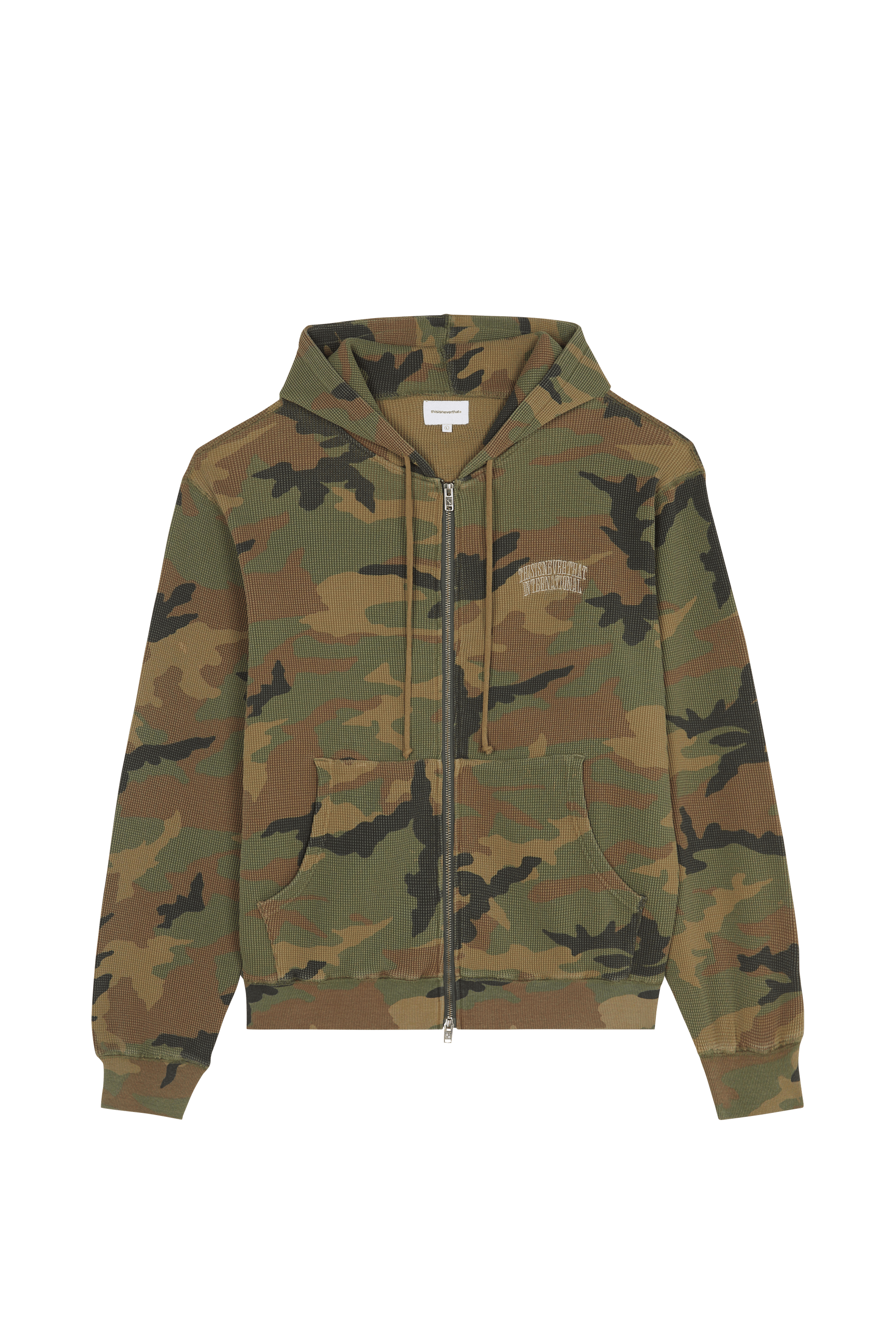 Hoodie zippé THISISNEVERTHAT Multicolore