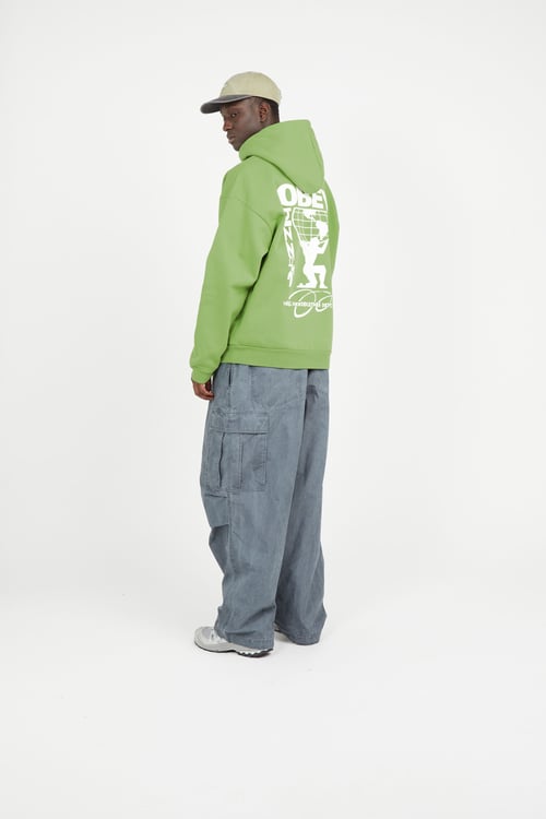 OBEY Hoodie Vert