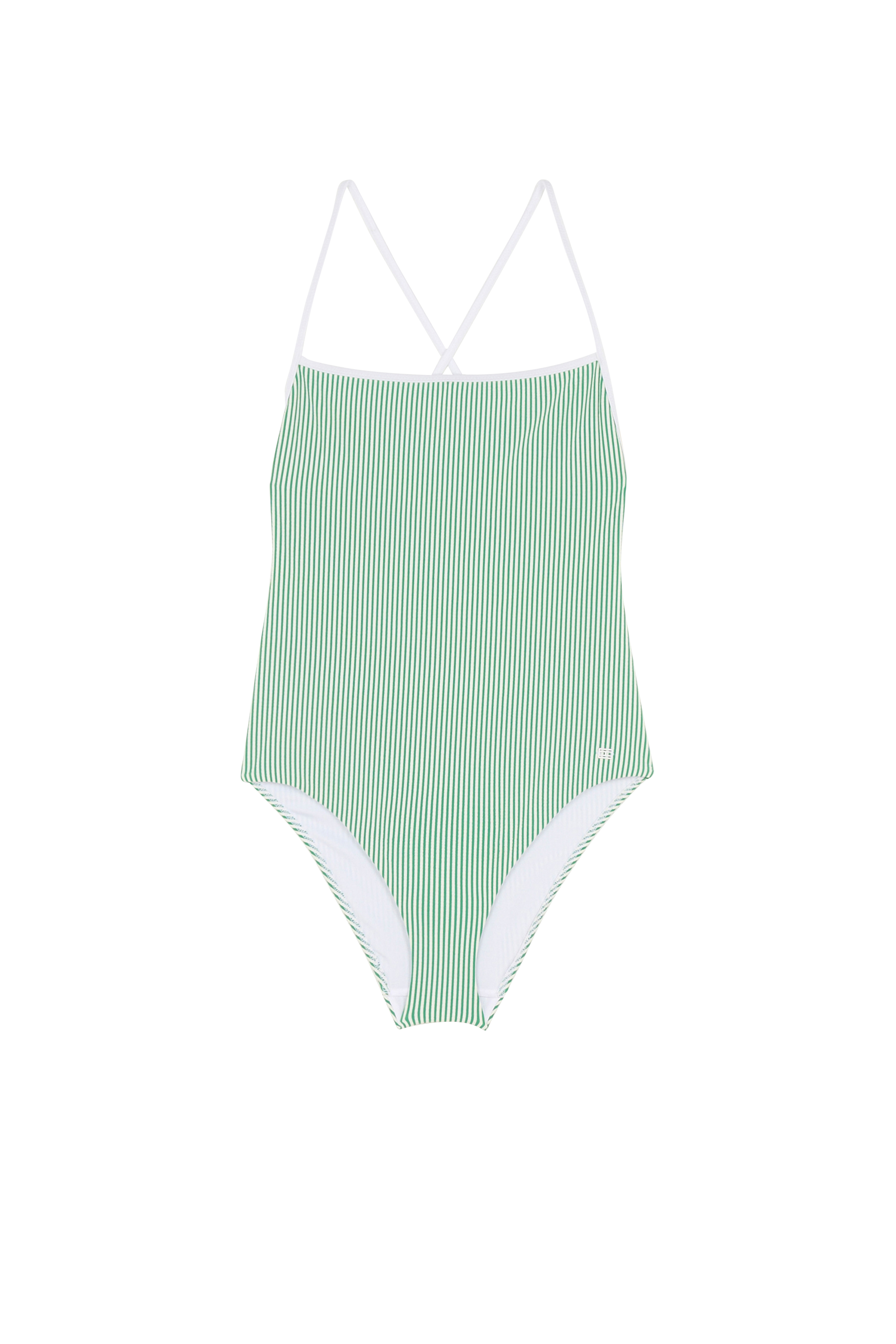 Plain swim shorts White