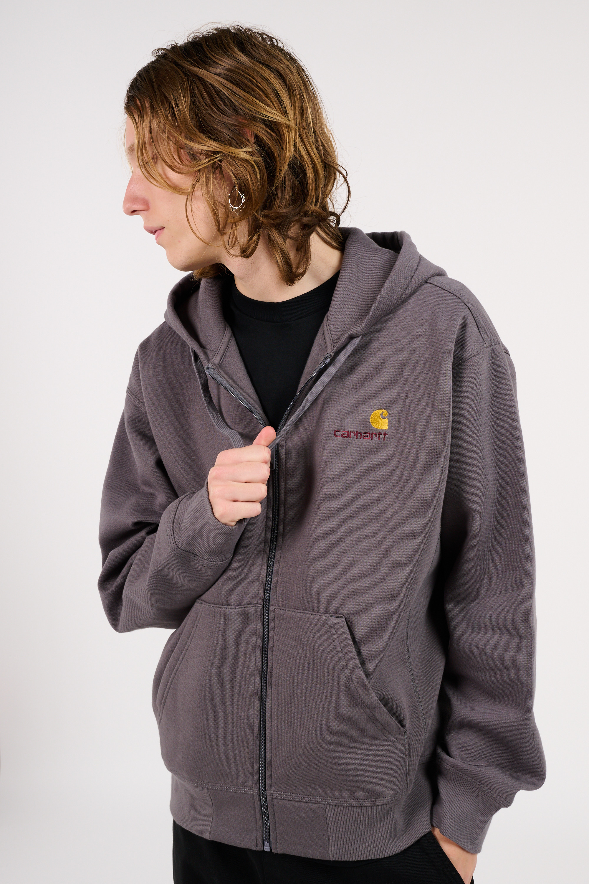 Zip-up sweatshirt Grey