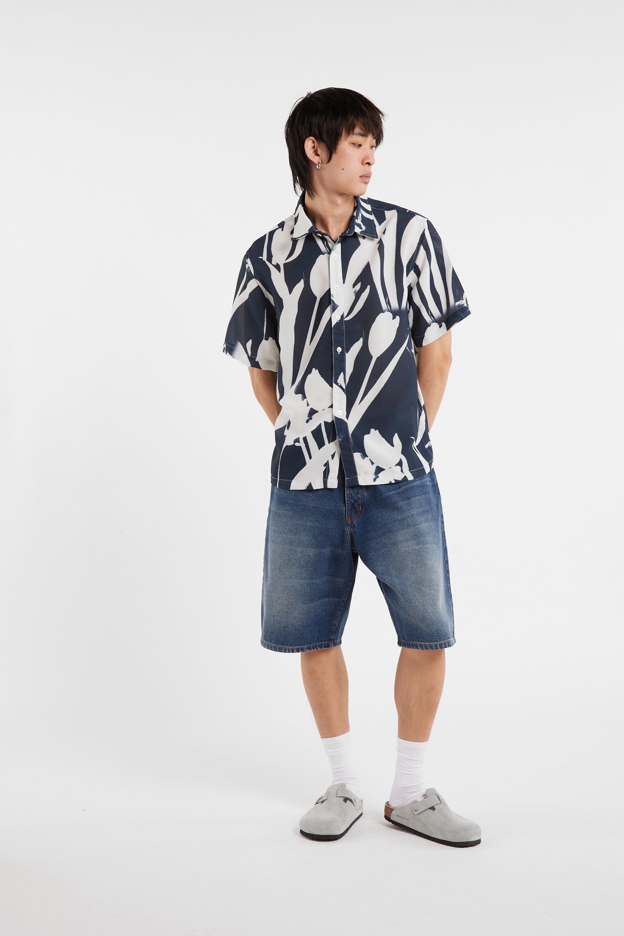 Shirt POP TRADING COMPANY Blue