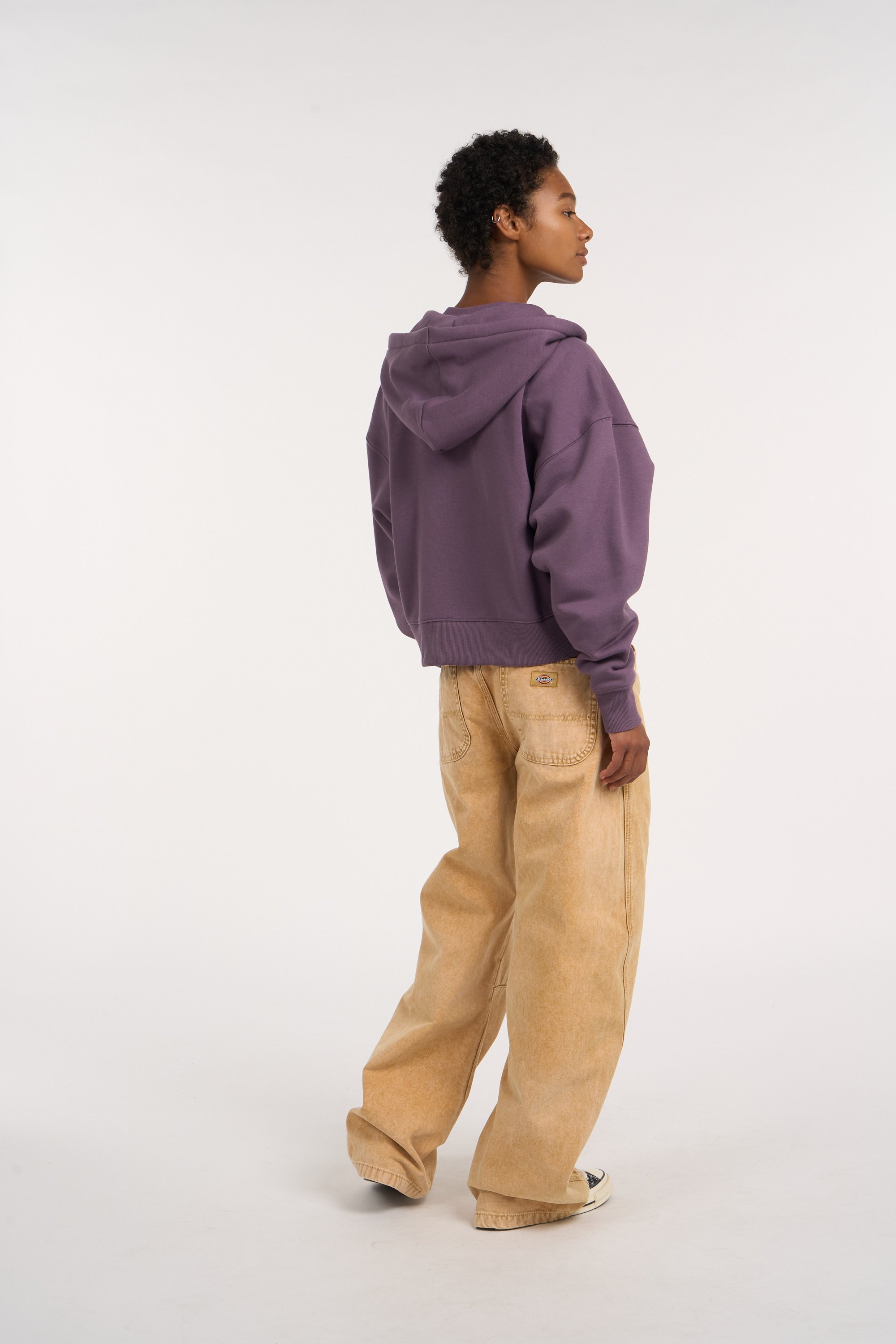 zip-up hoodie | Purple DICKIES Women