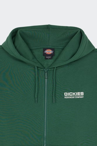 Sweat Zippé Vert Homme Tommy Hilfiger DM0DM2 Sweat Zippé Vert Homme Tommy Hilfiger DM0DM2