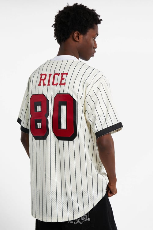 MITCHELL & NESS JERSEY Beige