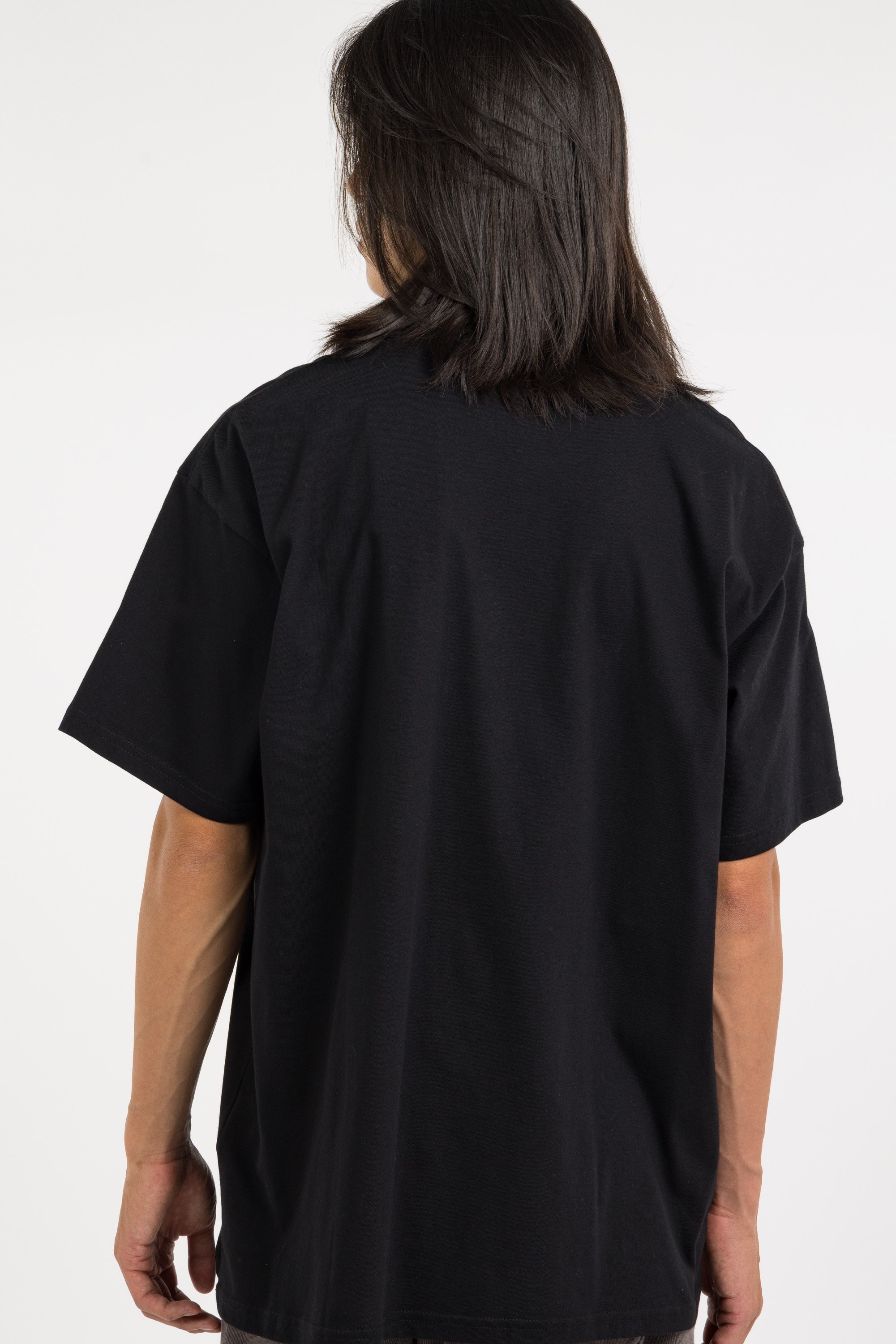 Regular-fit round-neck cotton T-shirt | Black CARHARTT WIP Men