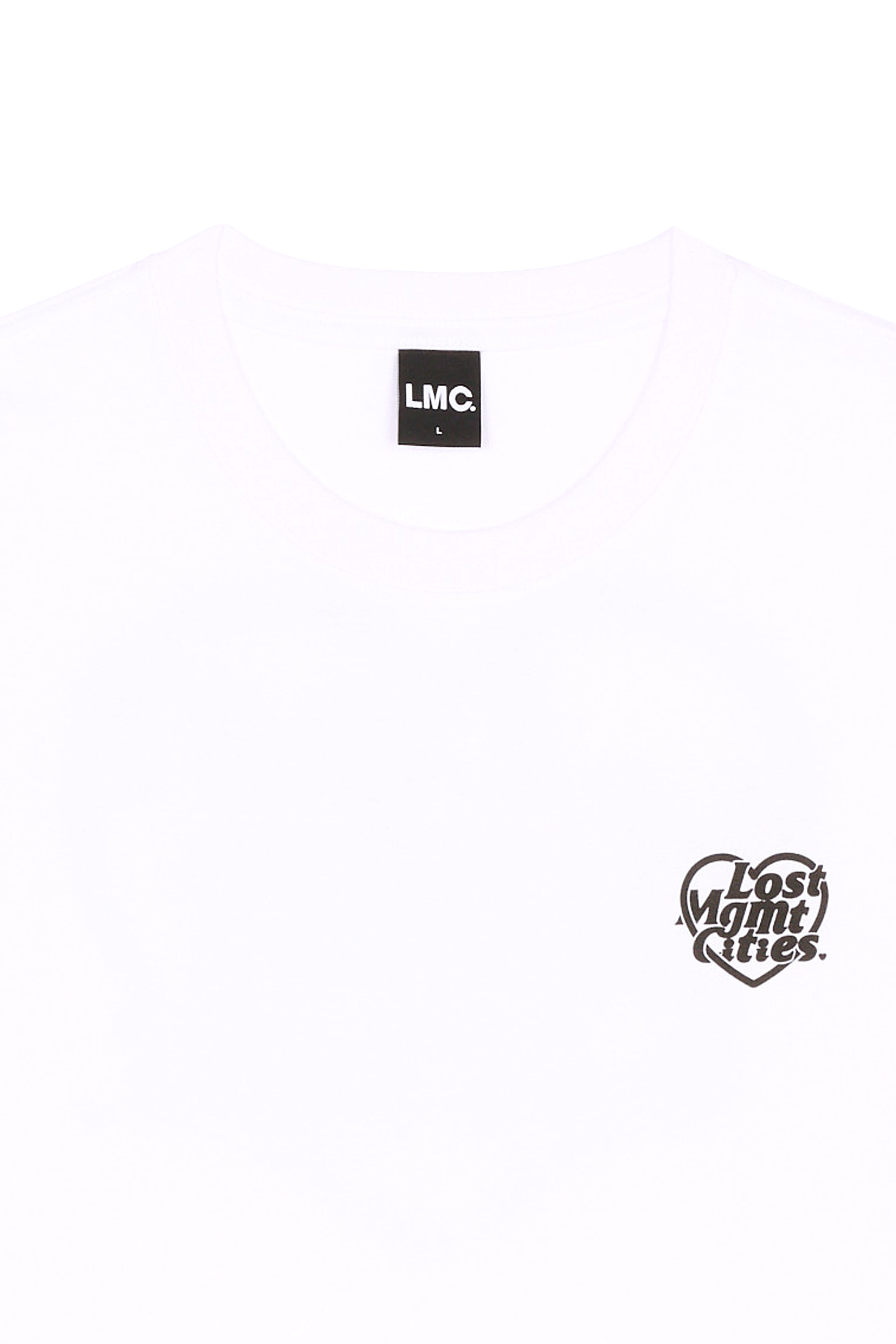 T-shirt | Blanc LOST MANAGEMENT CITIES Homme